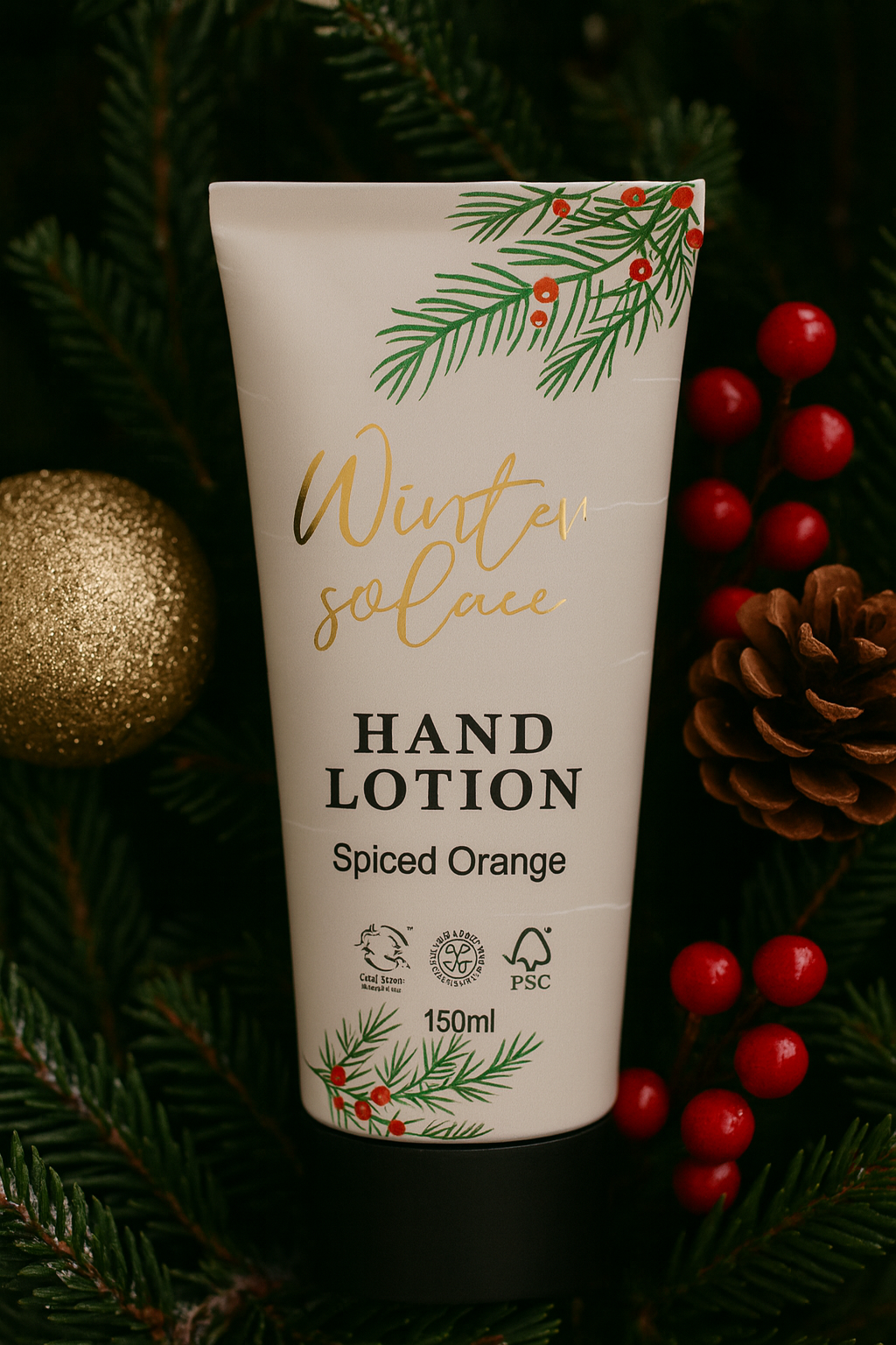 Crema de maini Spiced Orange, 150ml, Winter Solace