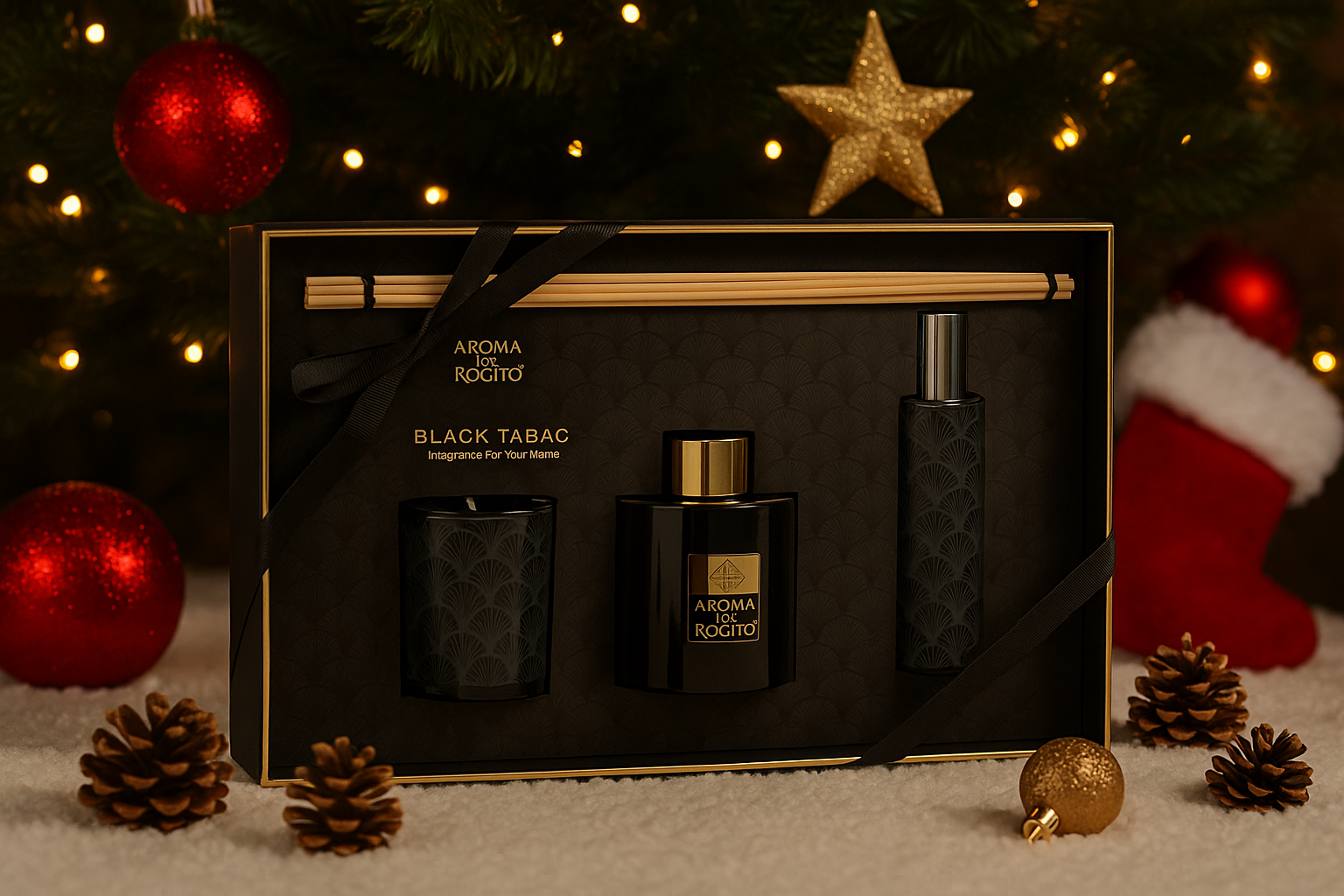 Aromo Set, Black Tabac Edition