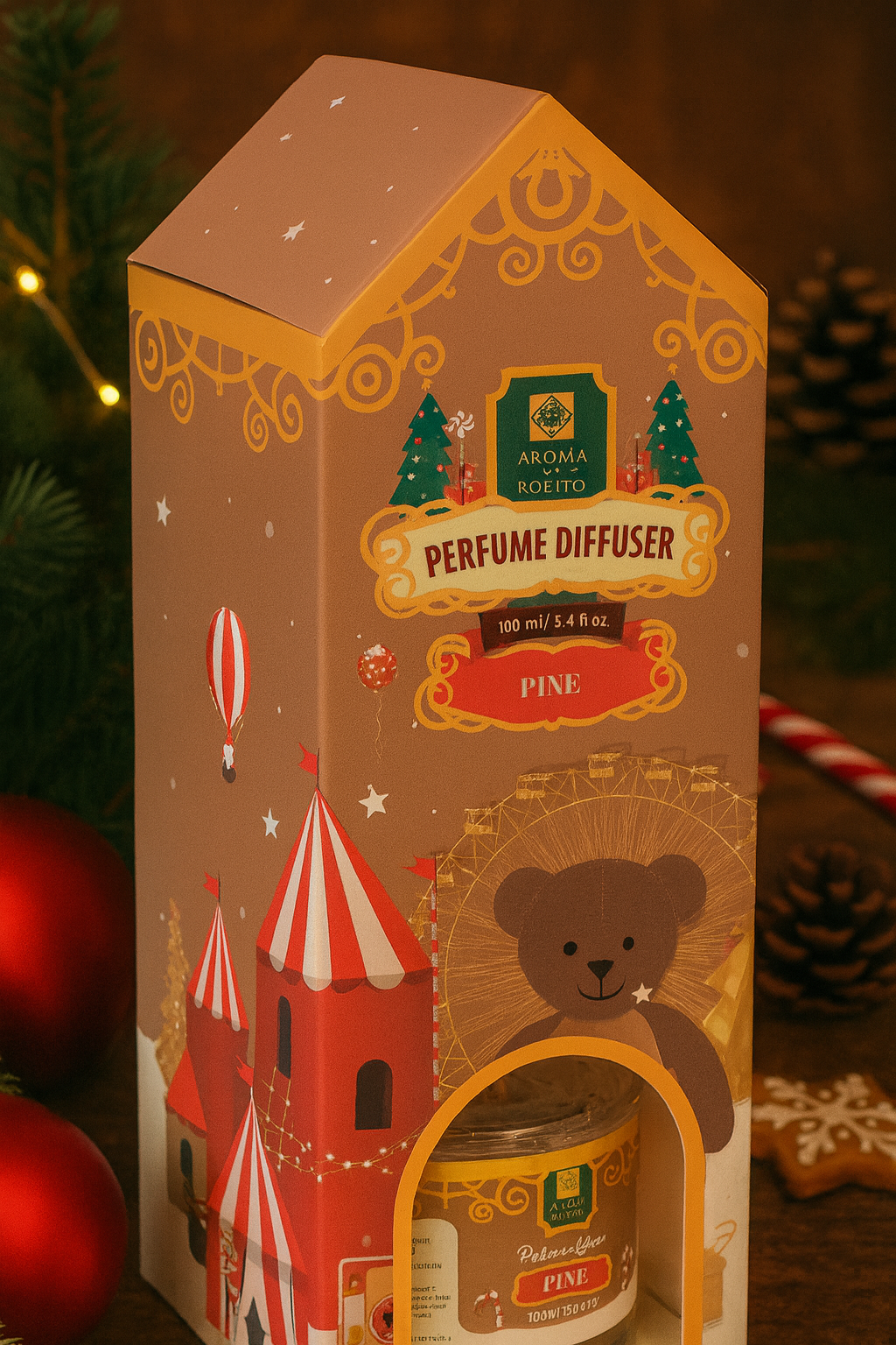 Aromo Set Craciun, 100ml, Pine