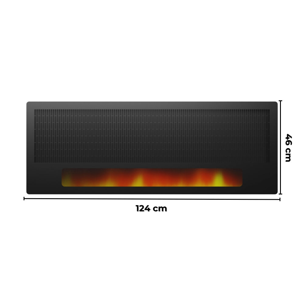 Panou Radiant Proiectie Flacara LED - Termostat WiFi Integrat, Design Modern, 2100W