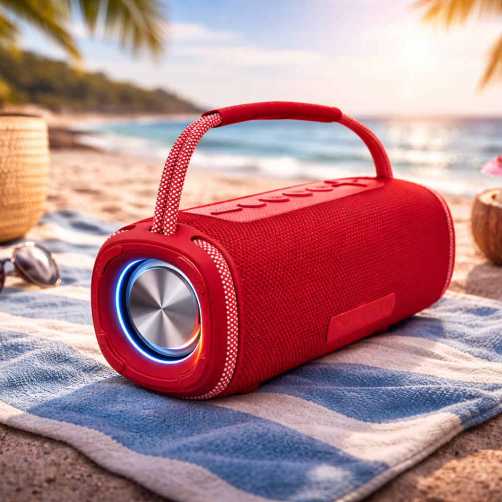 Boxa portabila, AEMAX-Pro, Wireless, Bass