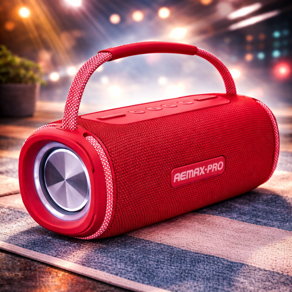 Boxa portabila, AEMAX-Pro, Wireless, Bass