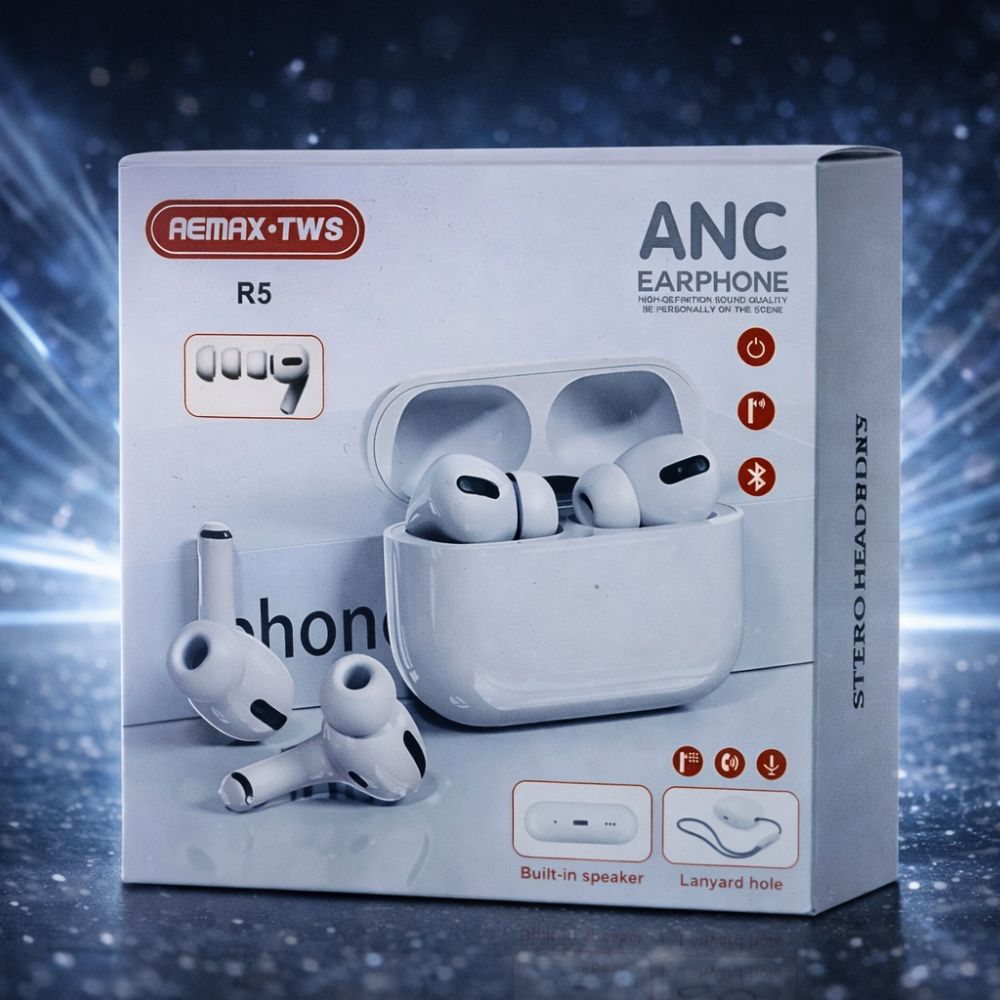 Casti Wireless AEMAX TWS R5 cu ANC