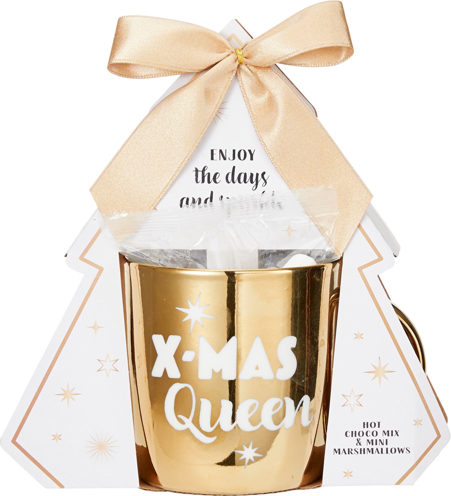 Set Cadou X-MAS Queen – Elegant si Festiv, Auriu