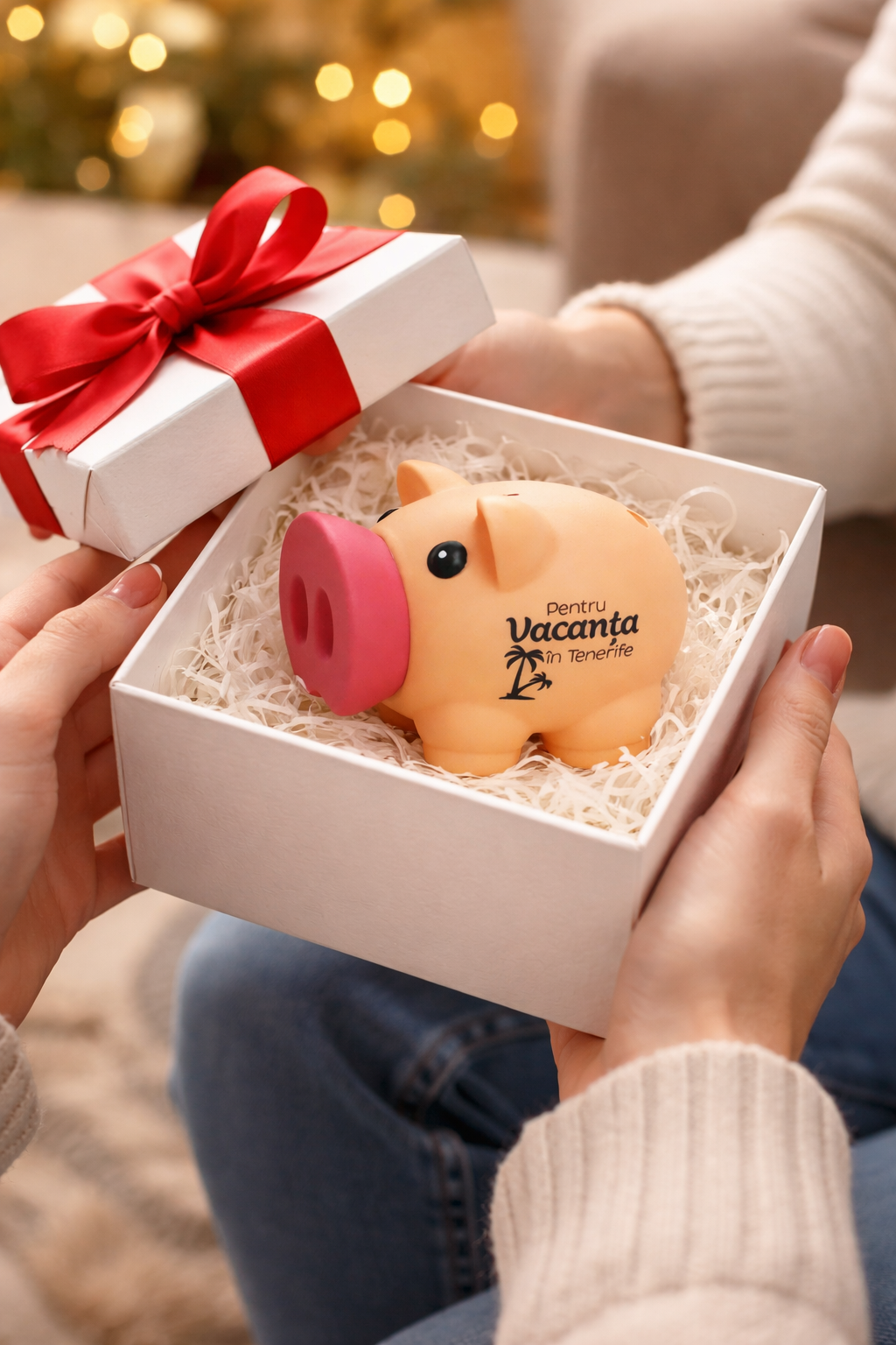 Pusculita Plastic "Pentru Vacanta In Tenerife"