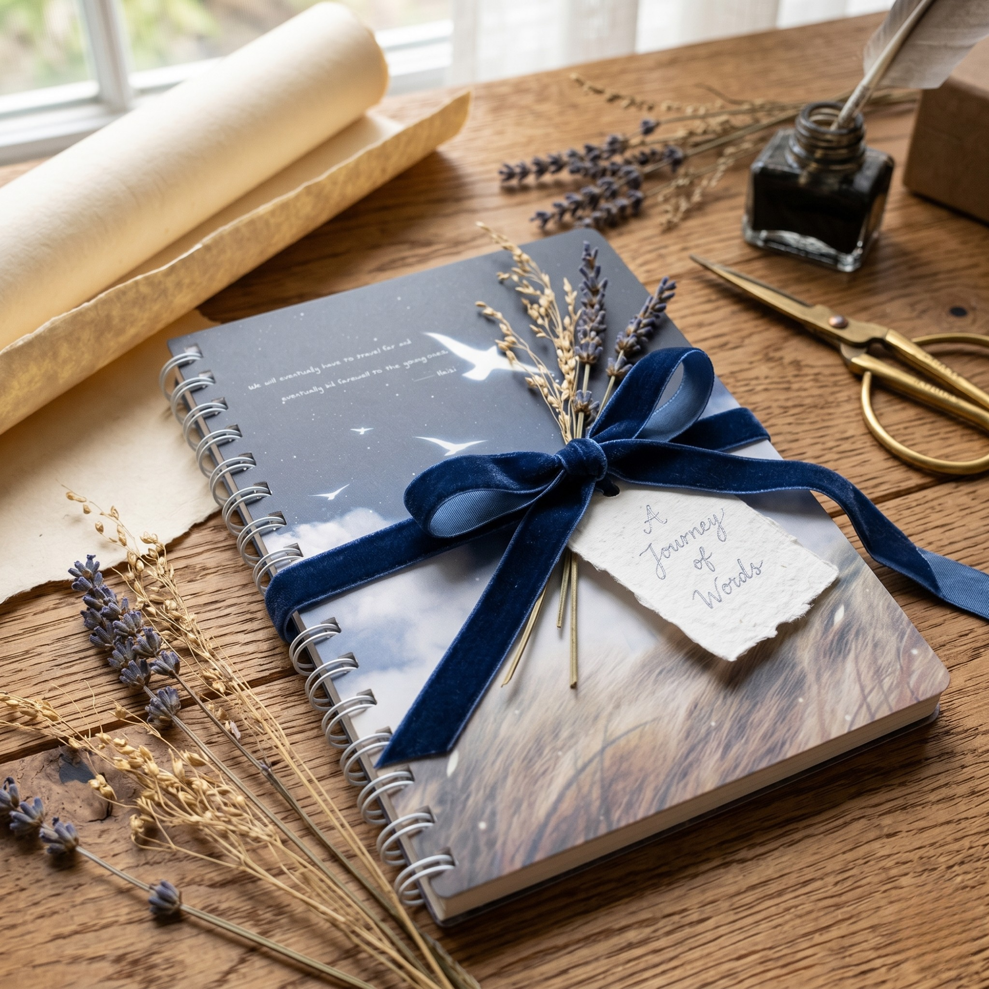 Agenda A5 Nedatata cu Spirala si Coperta din Carton, Diverse Modele