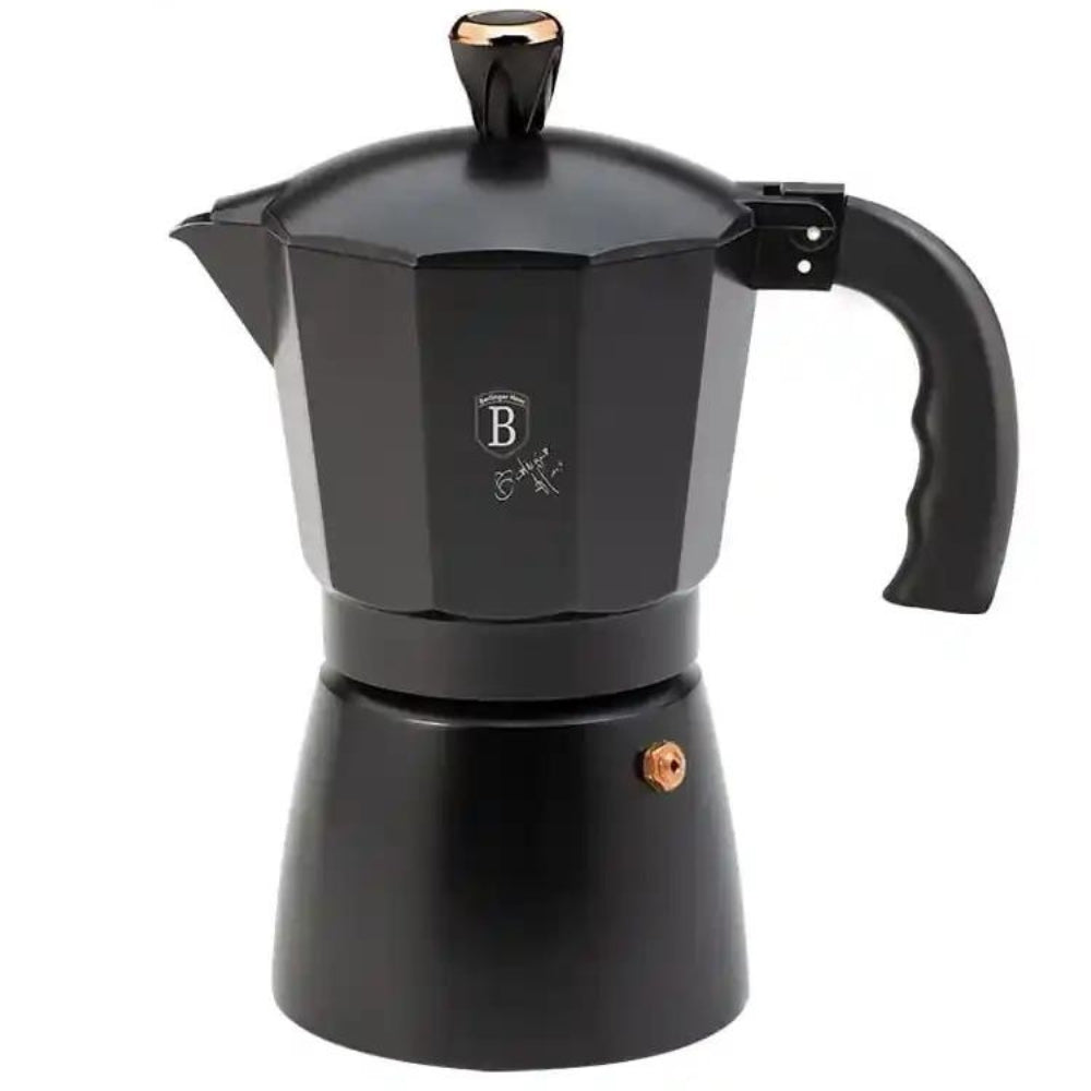 Espresor Cafea 9 Cesti Black Rose Collection Berlinger Haus BH 7823 - Eleganta si Arome Intense