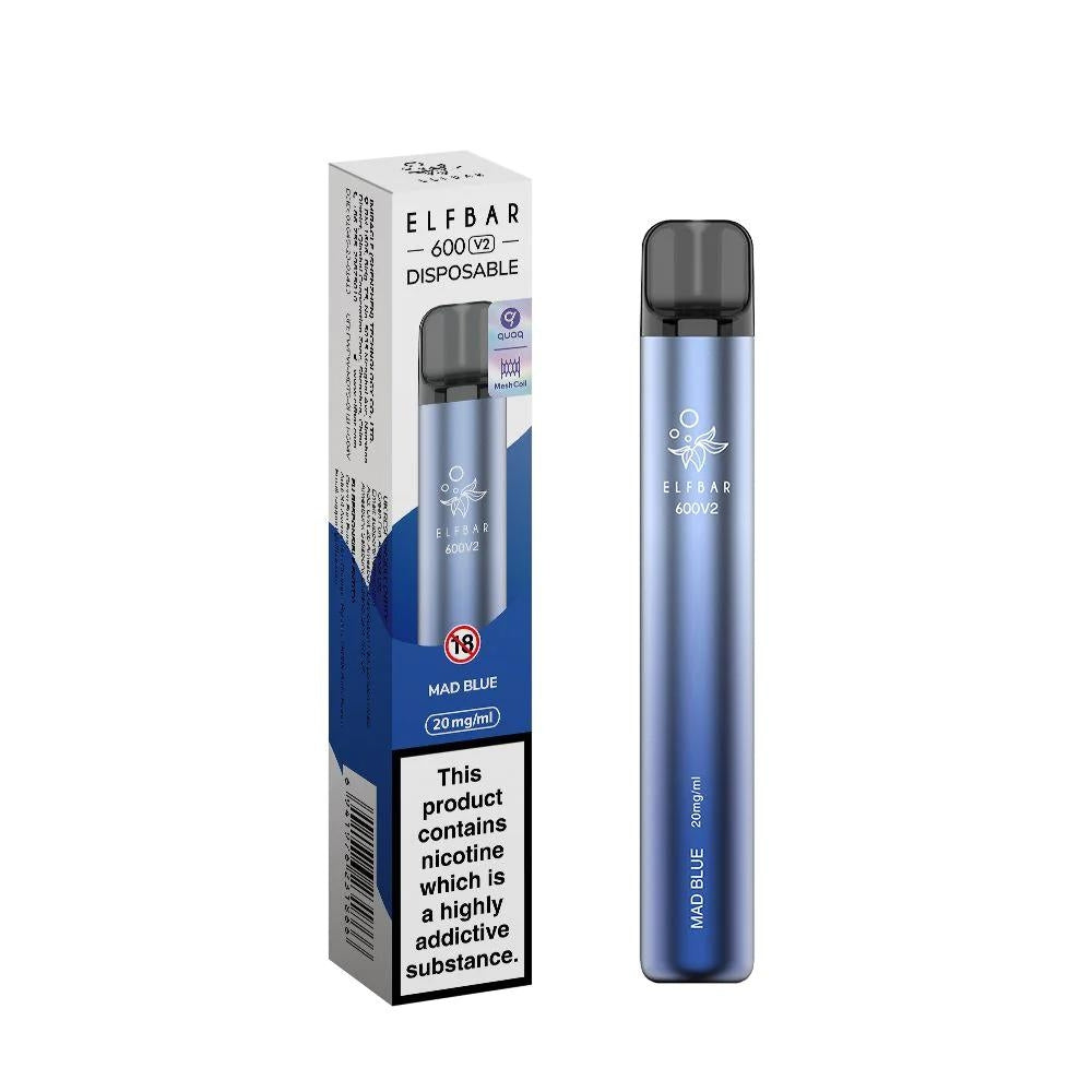Elf Bar 600V2 - Mad Blue