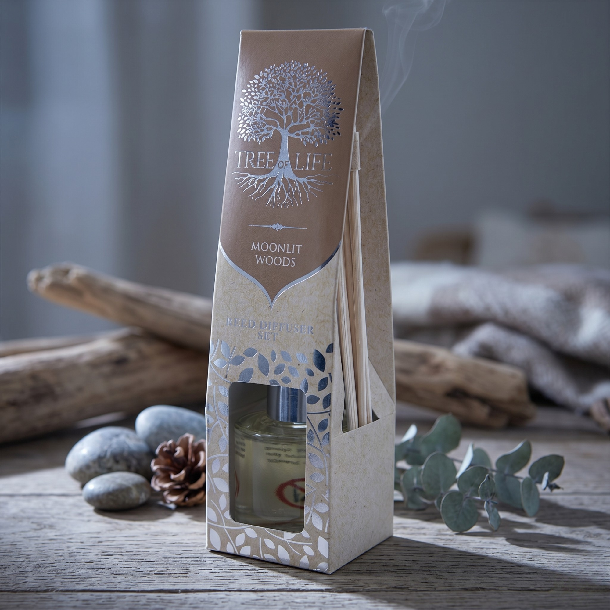 Odorizant cu Betisoare Aromaterapie 50 ml - Moonlit Woods, Tree Of Life