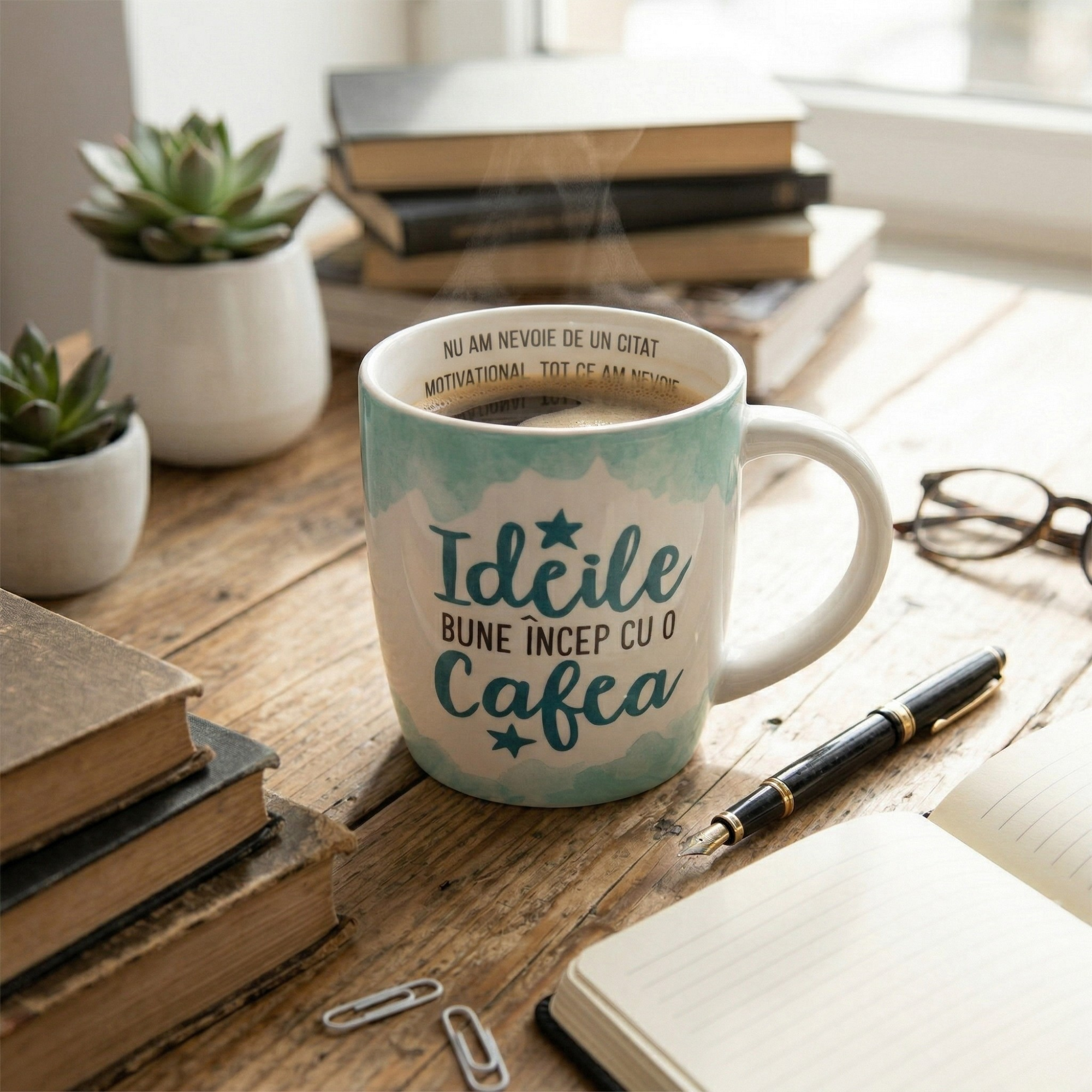 Cana Portelan "Ideile Bune incep cu o Cafea"