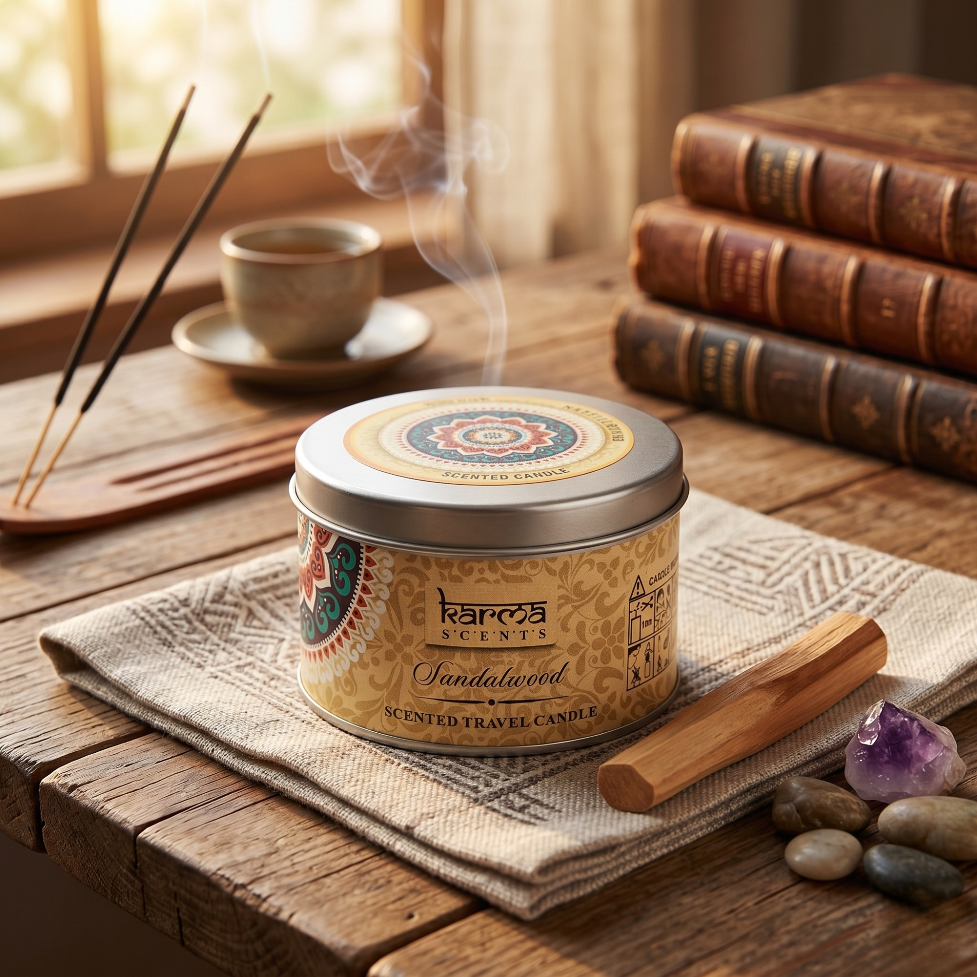 Lumanare Parfumata, Sandalwood - Karma Scents
