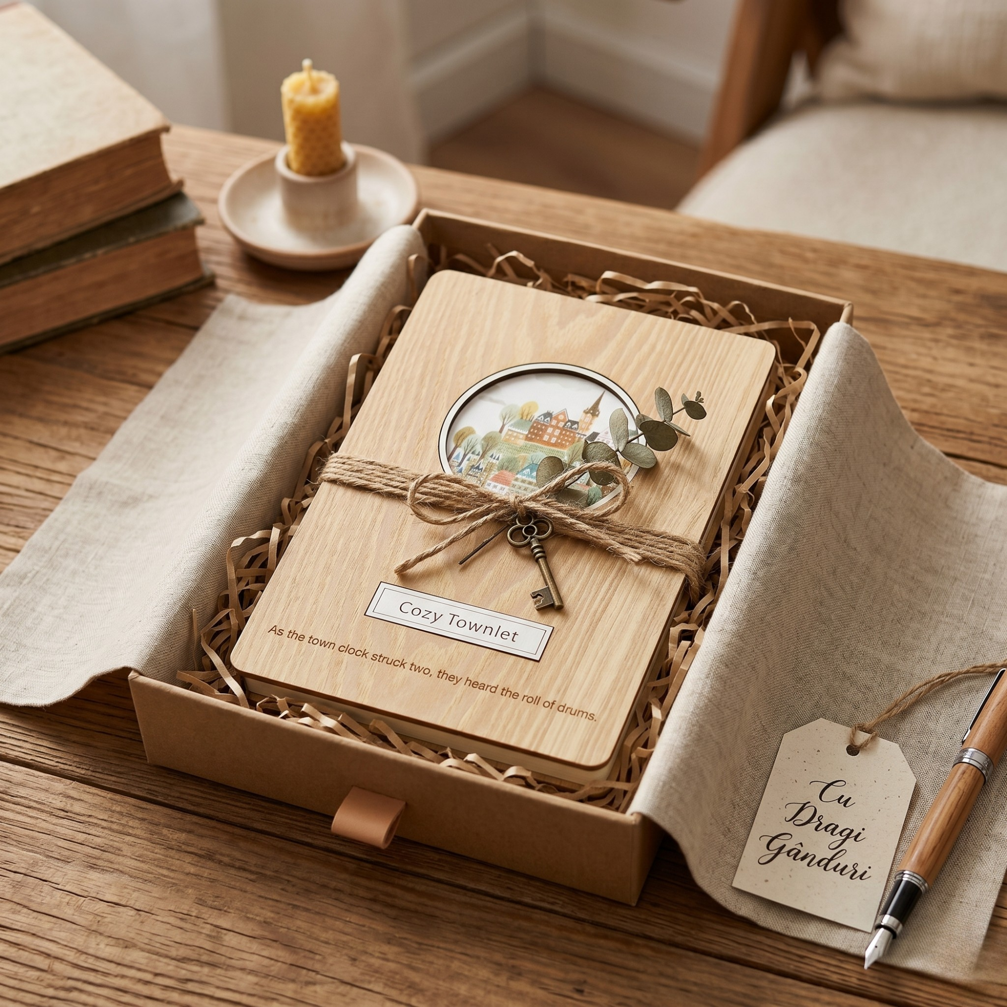 Agenda Lemn Cozy Townlet
