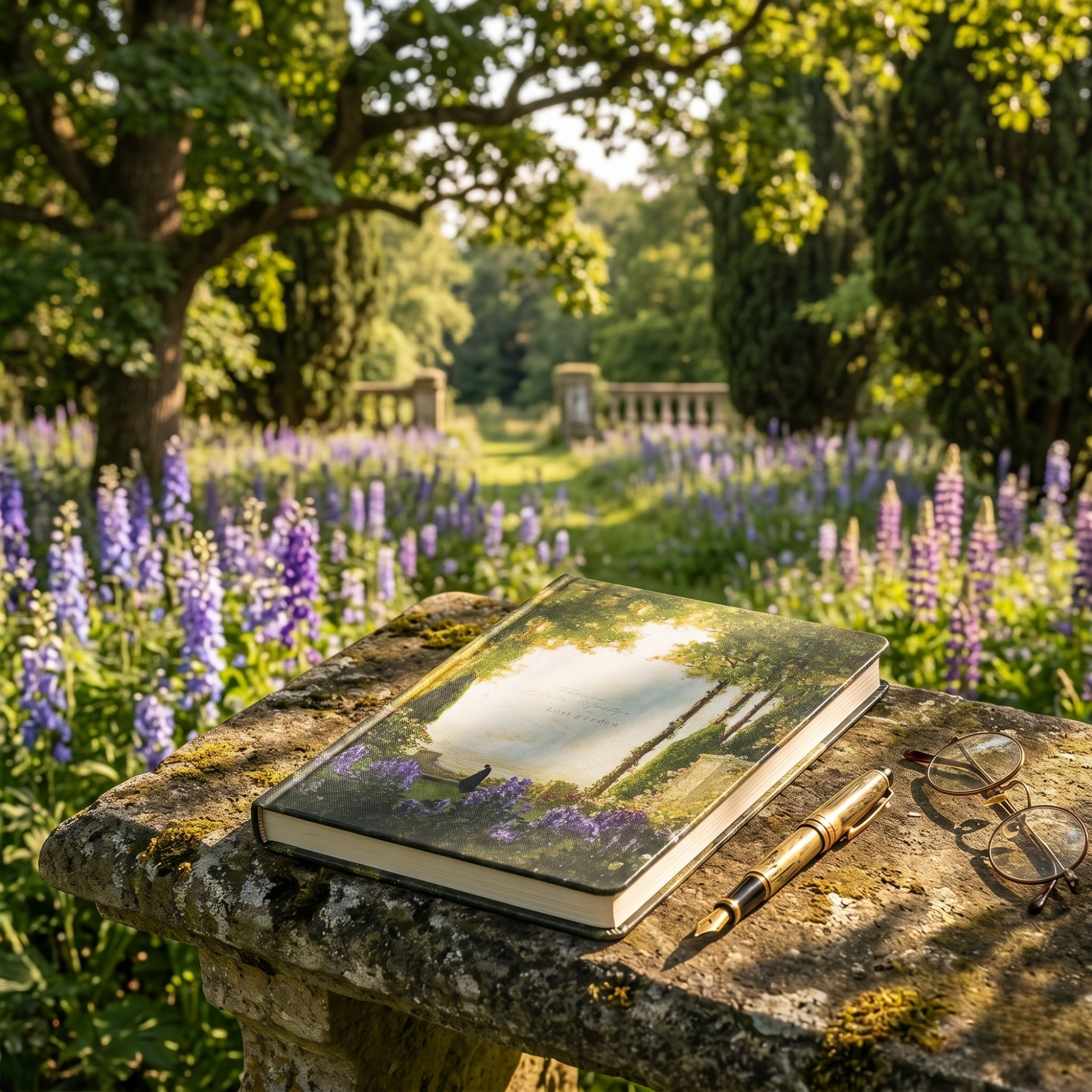 Agenda Thomas Edwin Mostyn Mijlocie, Imprimeu Lost Garden Forest