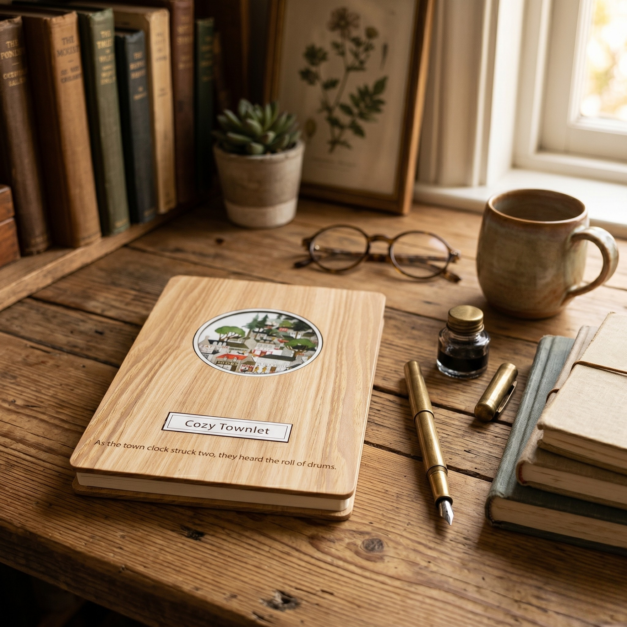 Agenda Lemn Cozy Townlet