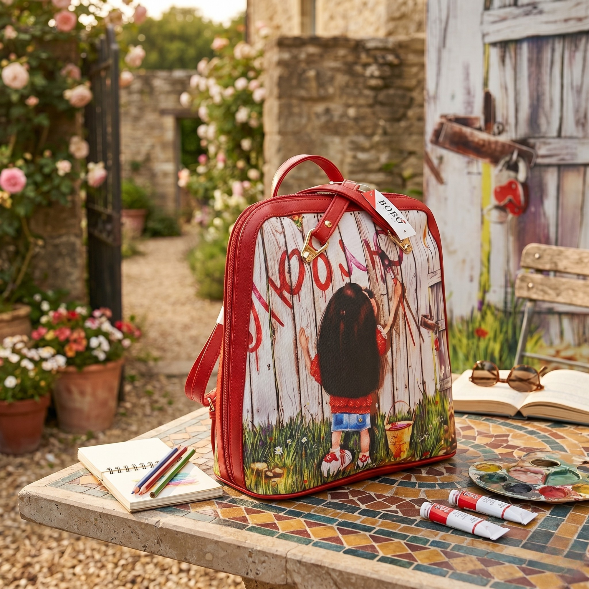 Geanta Dama de Umar/Rucsac din Piele Ecologica cu Material Textil, Diverse Modele