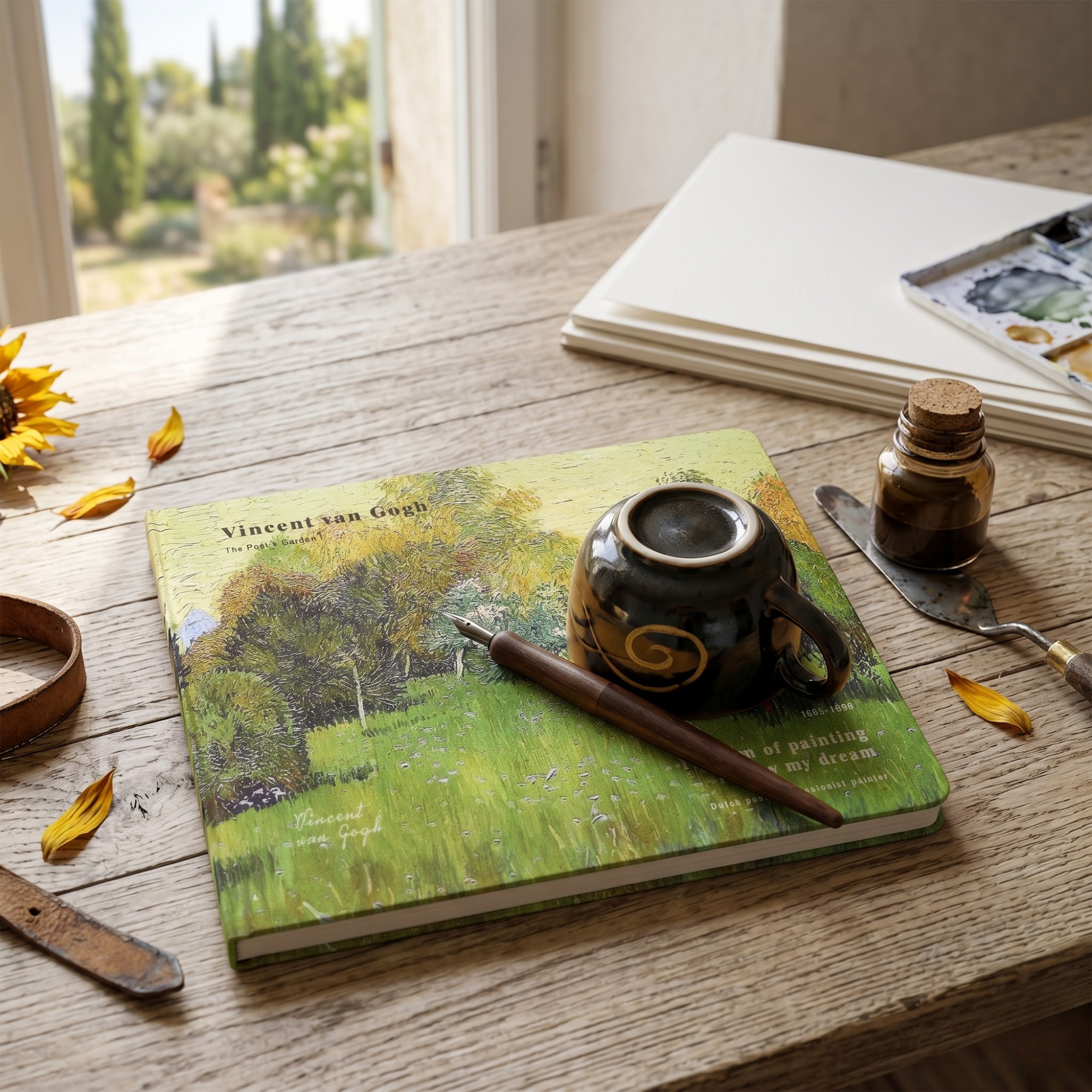 Agenda Van Gogh, Imprimeu The Poet's Garden