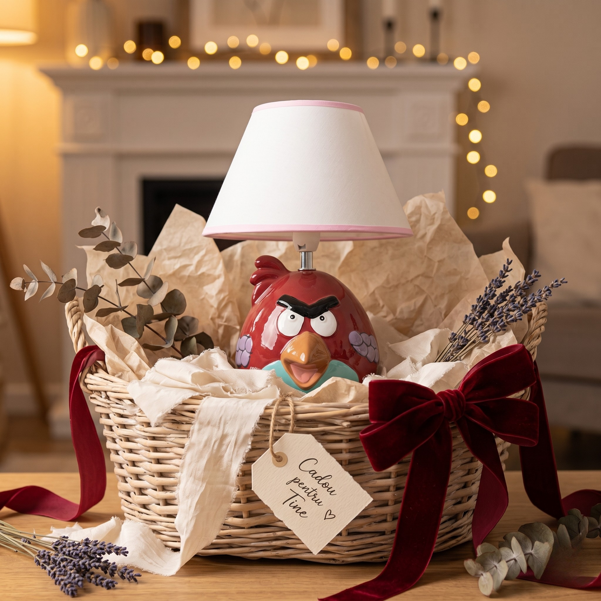 Veioza Ceramica Angry Birds