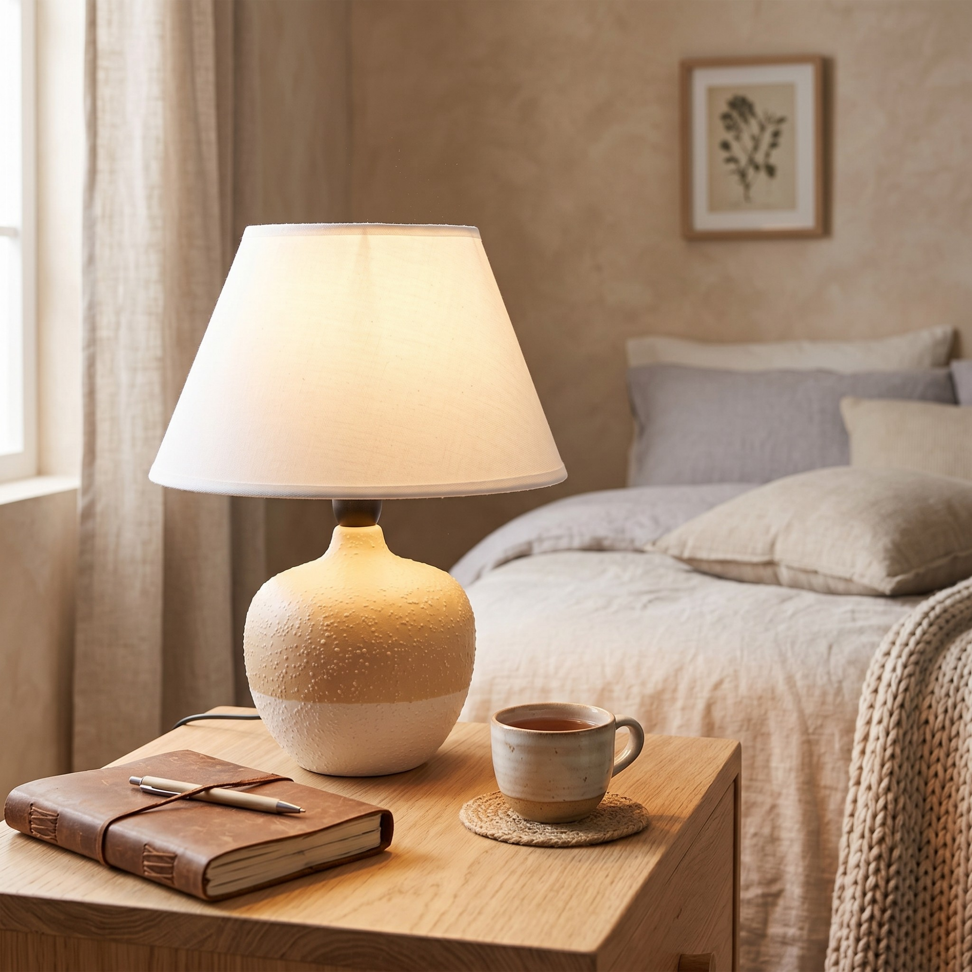 Veioza Ceramica Duo, diverse culori