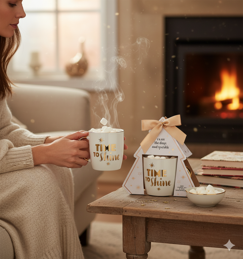 Set Cadou X-MAS Queen – Elegant si Festiv, Argintiu