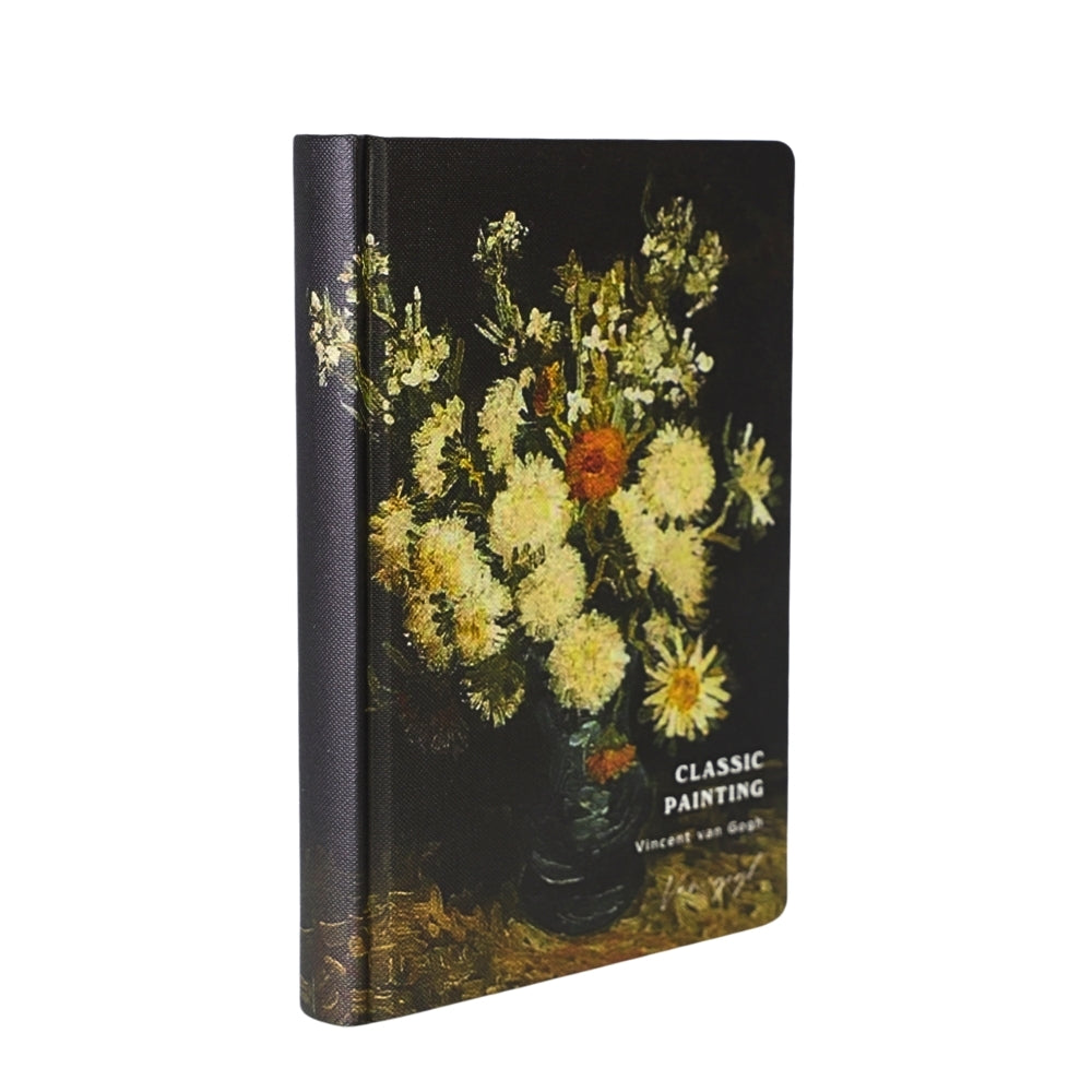 Agenda Van Gogh Mijlocie, format A5, Imprimeu Vase with Carnations