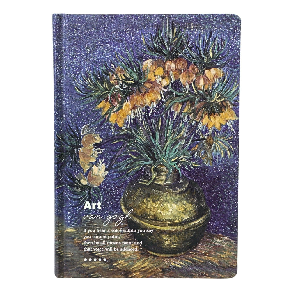 Agenda Van Gogh Mijlocie, Imprimeu Imperial Fritillaries in a Copper Vase