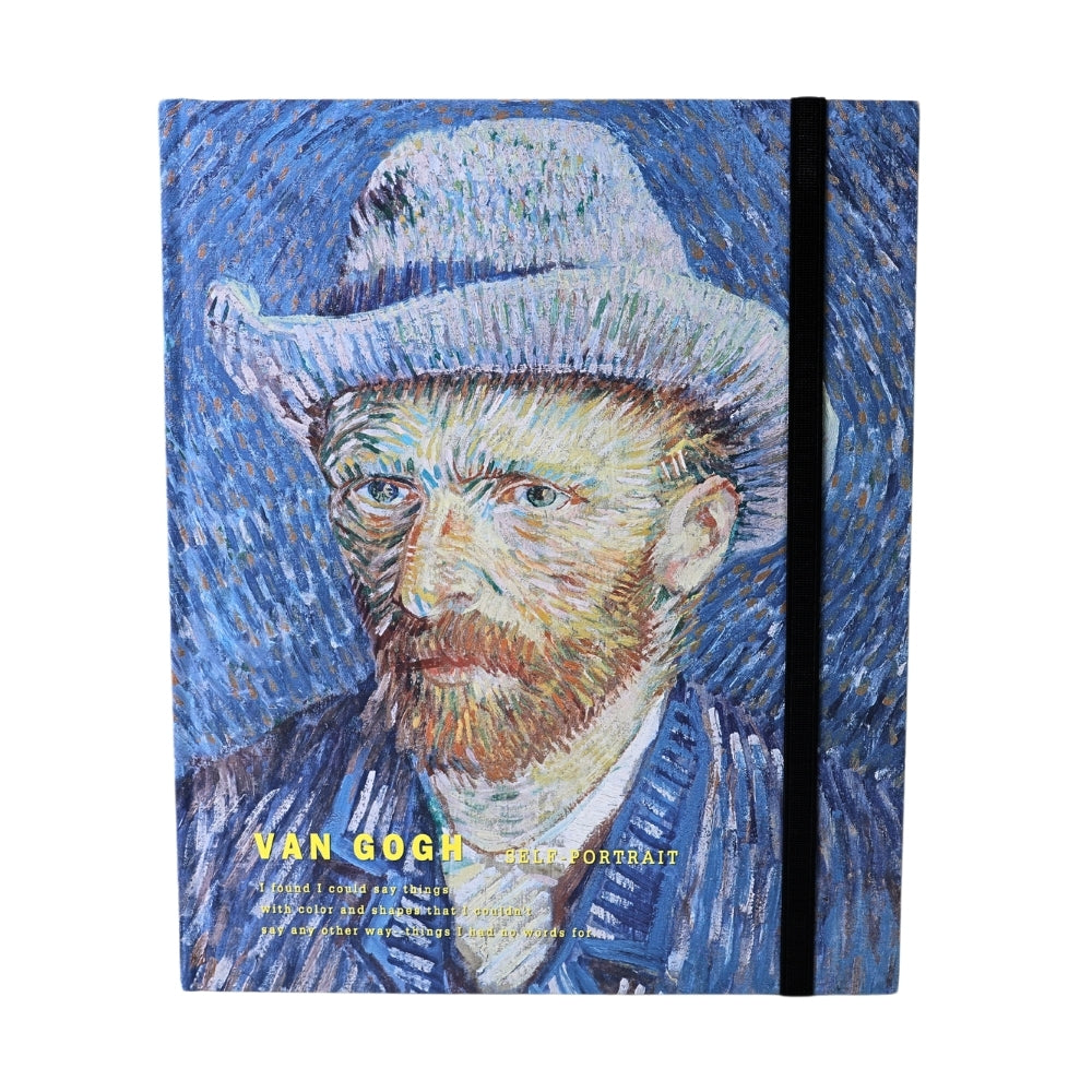 Agenda Van Gogh, Imprimeu Self-Portrait with Grey Hat, Design Artistic