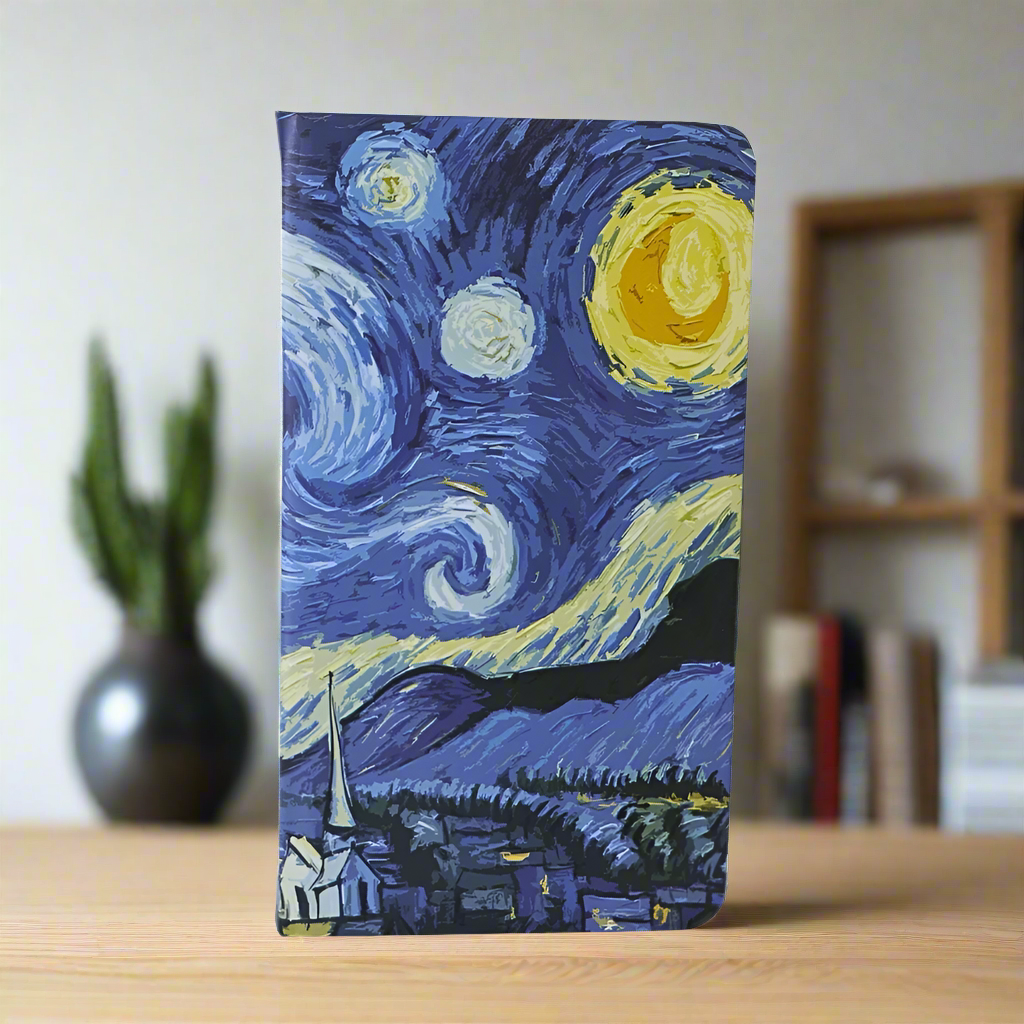 Agenda Mica, format A6, Imprimeu Starry Night