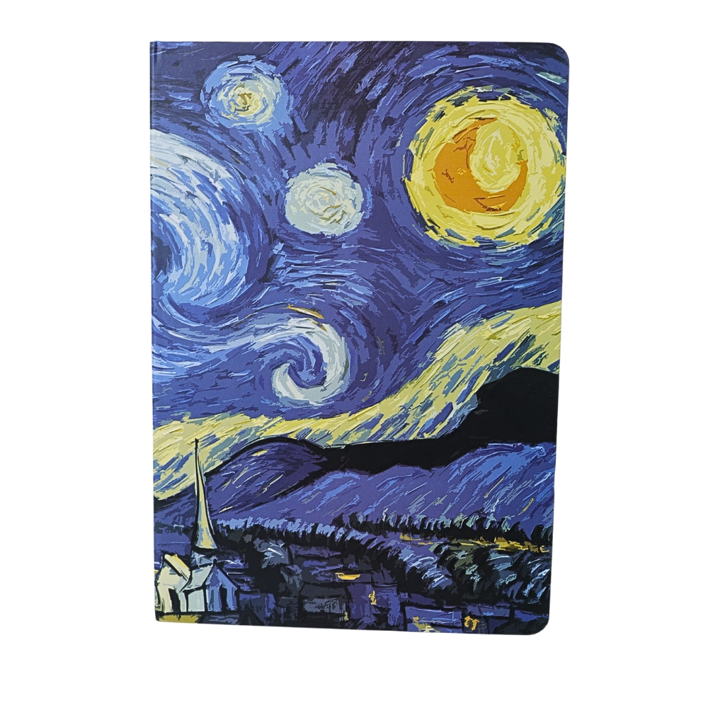 Agenda Mare, format B5, Imprimeu Starry Night