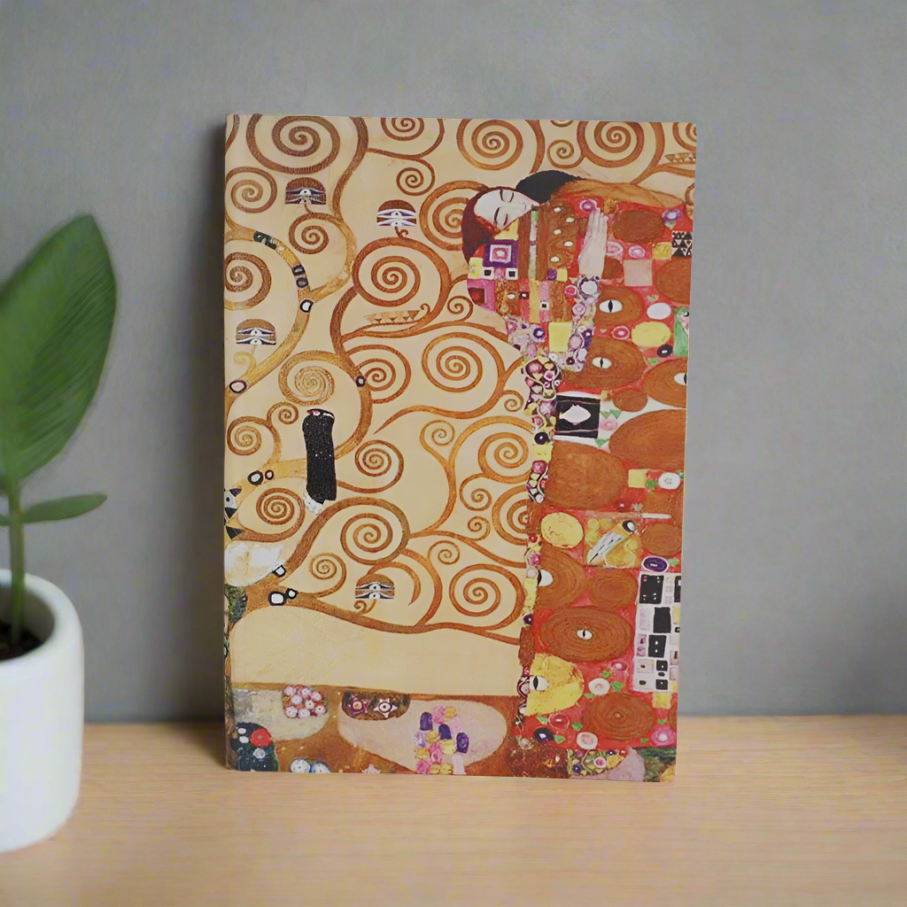 Agenda Gustav Klimt, format A5, Imprimeu Imbratisarea