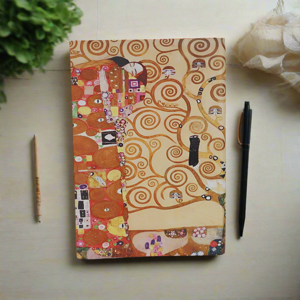 Agenda Gustav Klimt, format A5, Imprimeu Imbratisarea