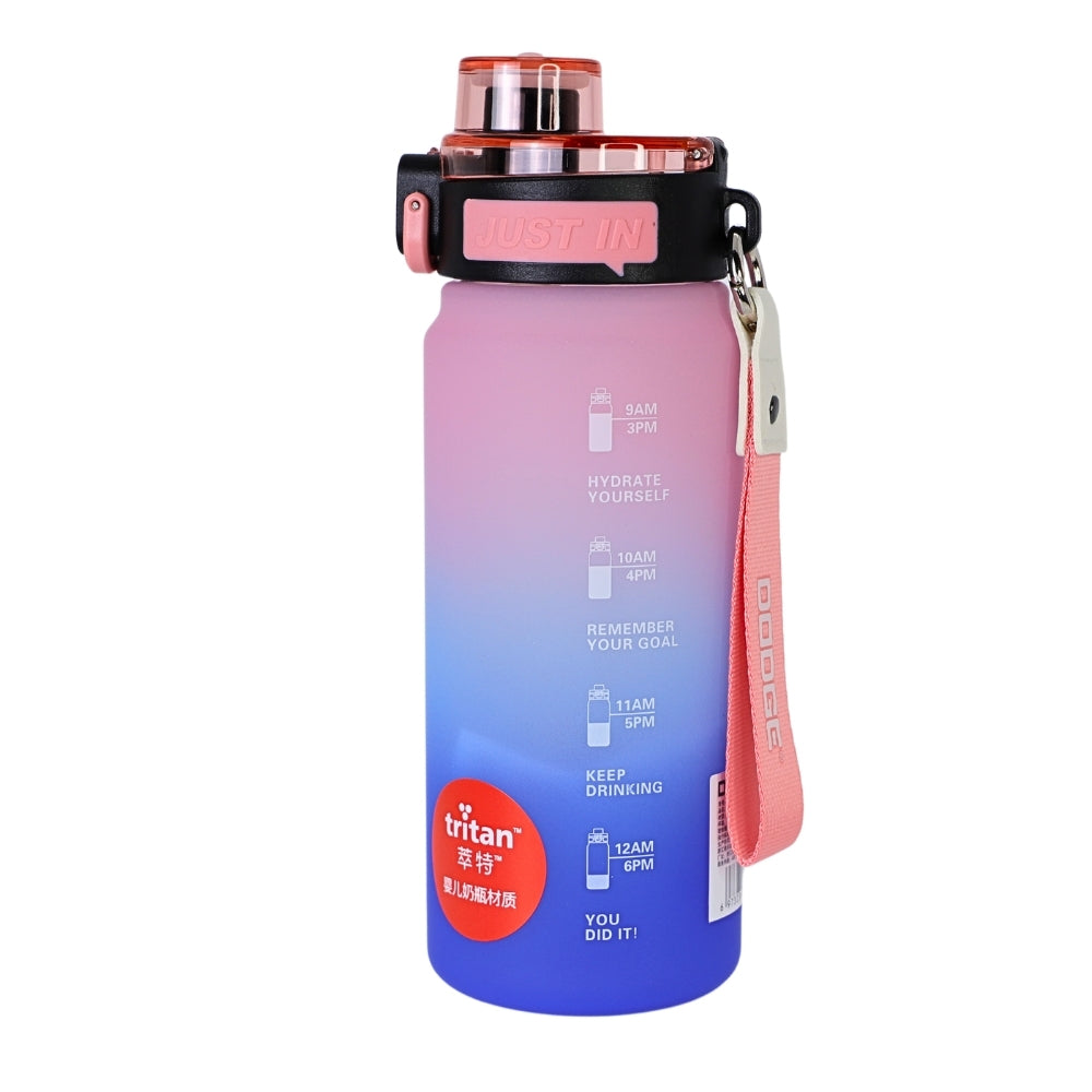 Sticla Reutilizabila, 550 ml, Gradient Roz-Albastru