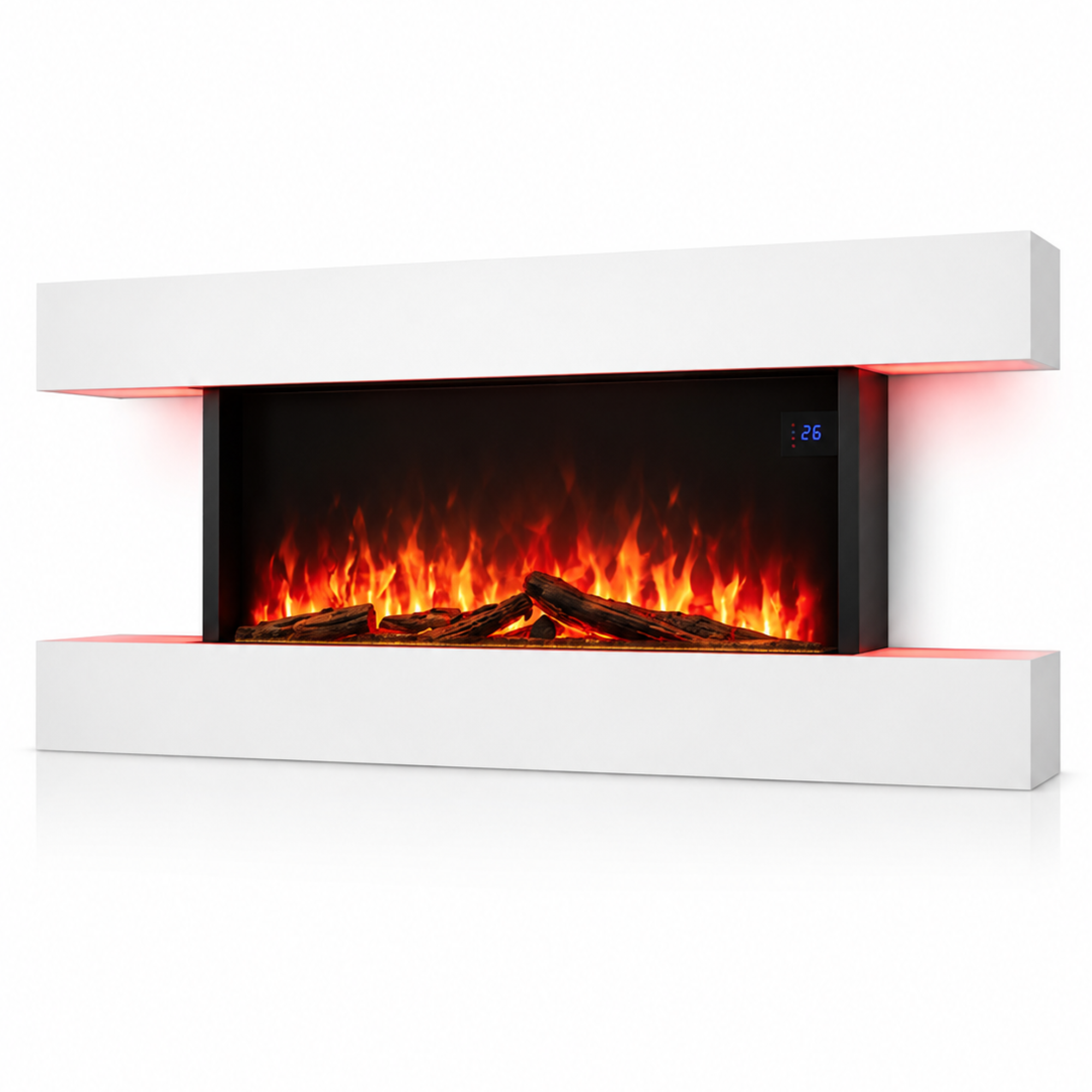 Semineu Electric Smart cu WiFi si Sunet Realist, Telecomanda – SAFECARE 5201 Metal