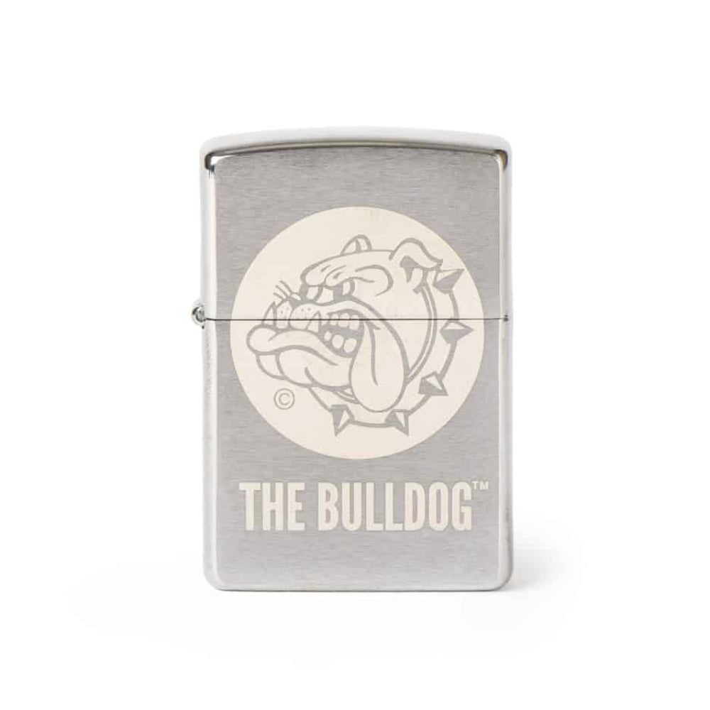 Bricheta ZIPPO The Bulldog Amsterdam - Brushed Chrome