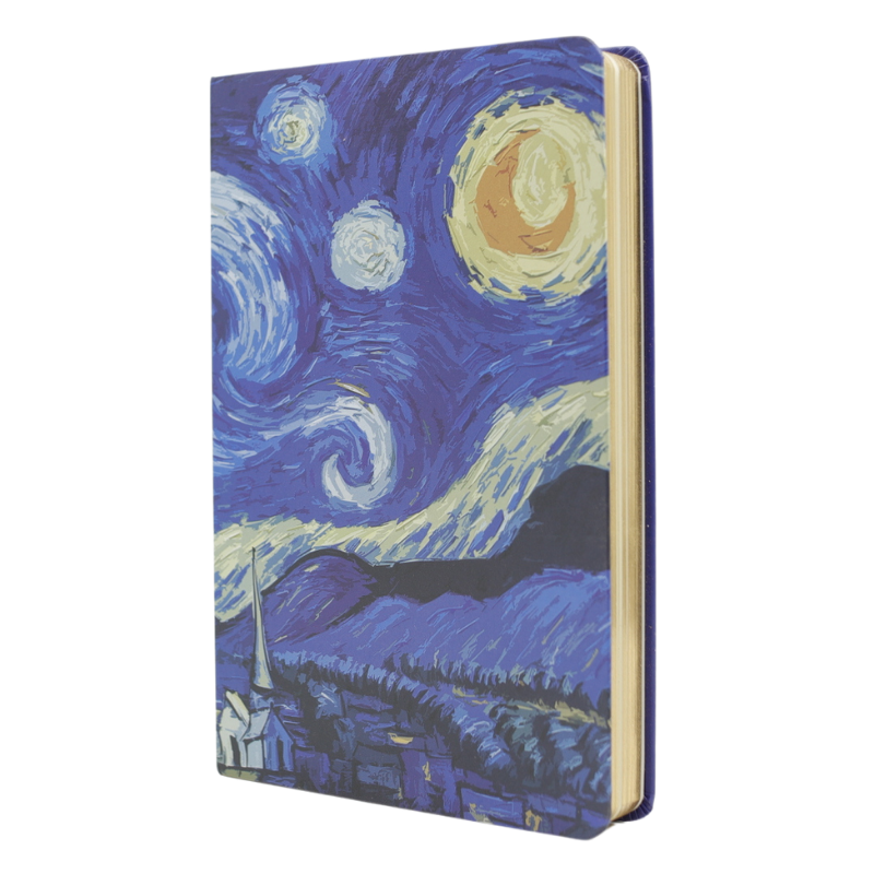 Agenda nedatata Van Gogh, Liniatura Dictando, Dimensiune Medie, diverse modele