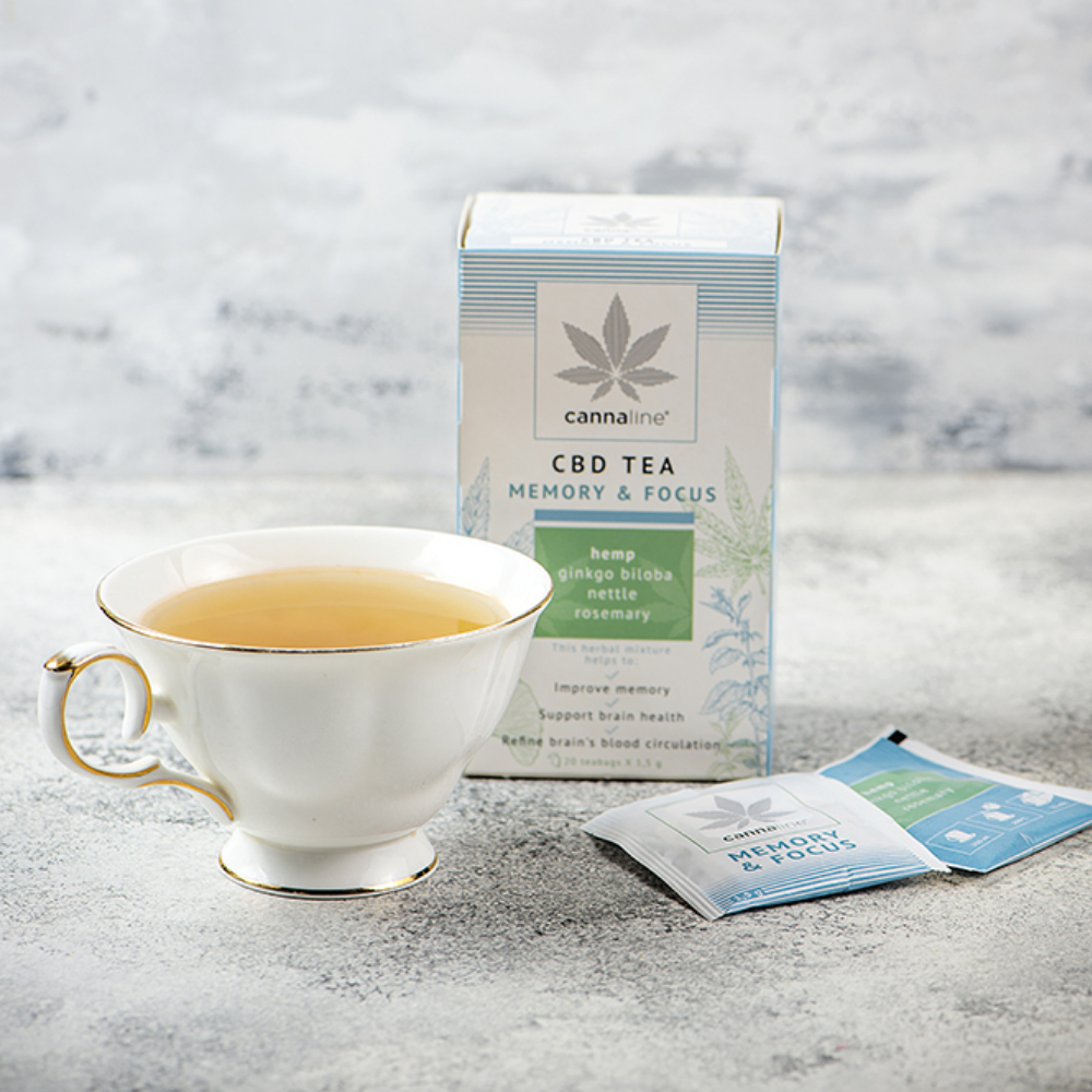 Ceai cu Cannabidiol Memory & Focus