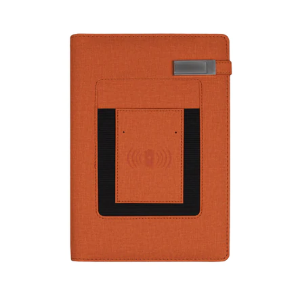 Agenda A5 cu Baterie Externa 10000 mAh, inchidere Magnetica, Diverse Culori