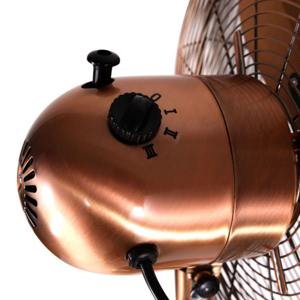 Ventilator cu Stativ, Structura Metalica, 3 Trepte de Viteza, Putere 40W, Inaltime Reglabila