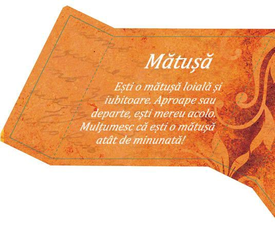Pix personalizat in cutie cadou cu mesaj "Matusa"