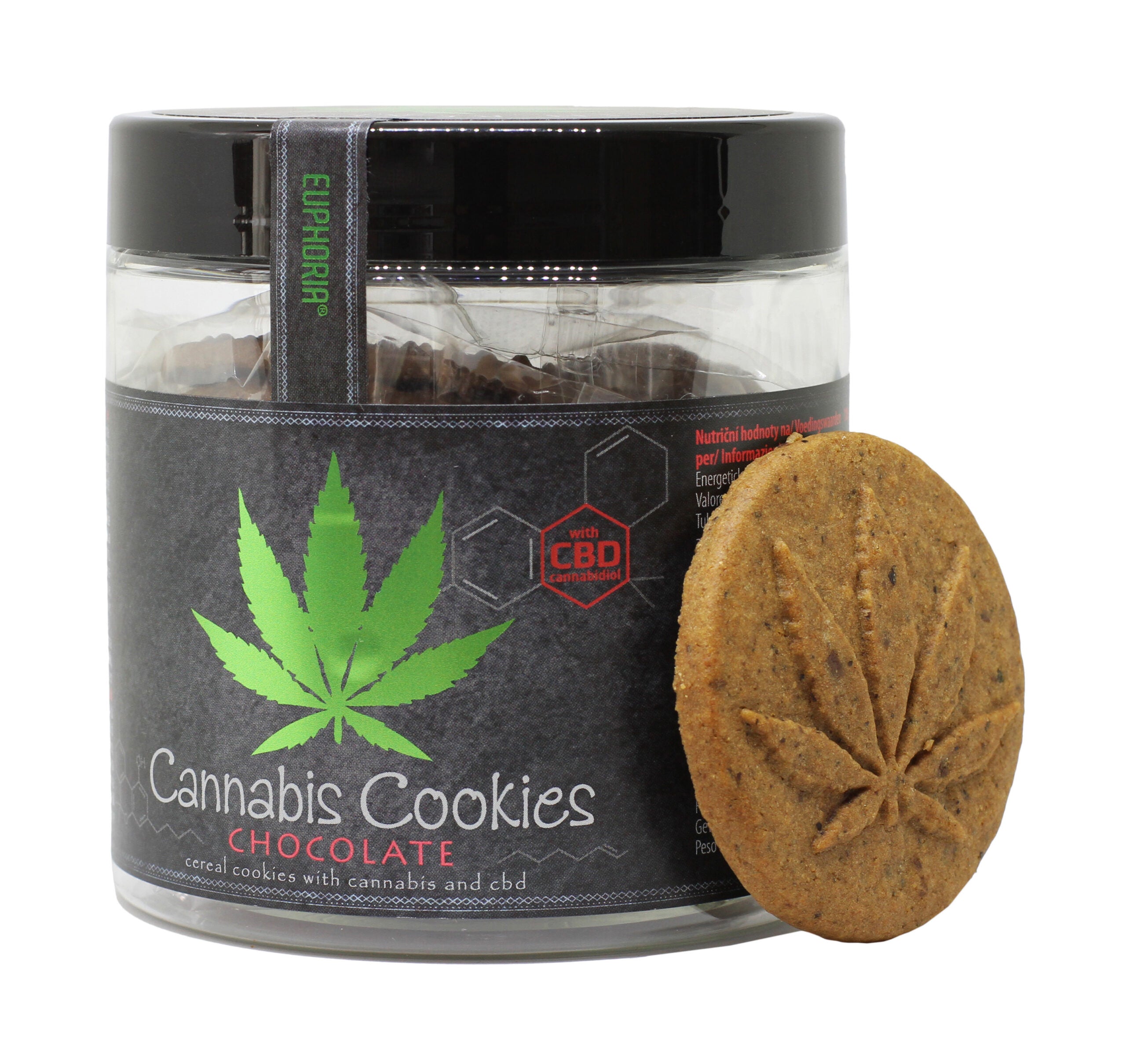Biscuiti Euphoria cu Canepa si Cannabidiol, 110g, diverse sortimente