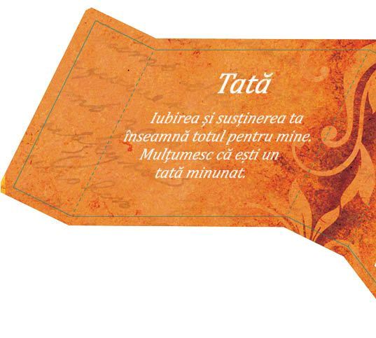 Pix personalizat in cutie cadou cu mesaj "Tata"