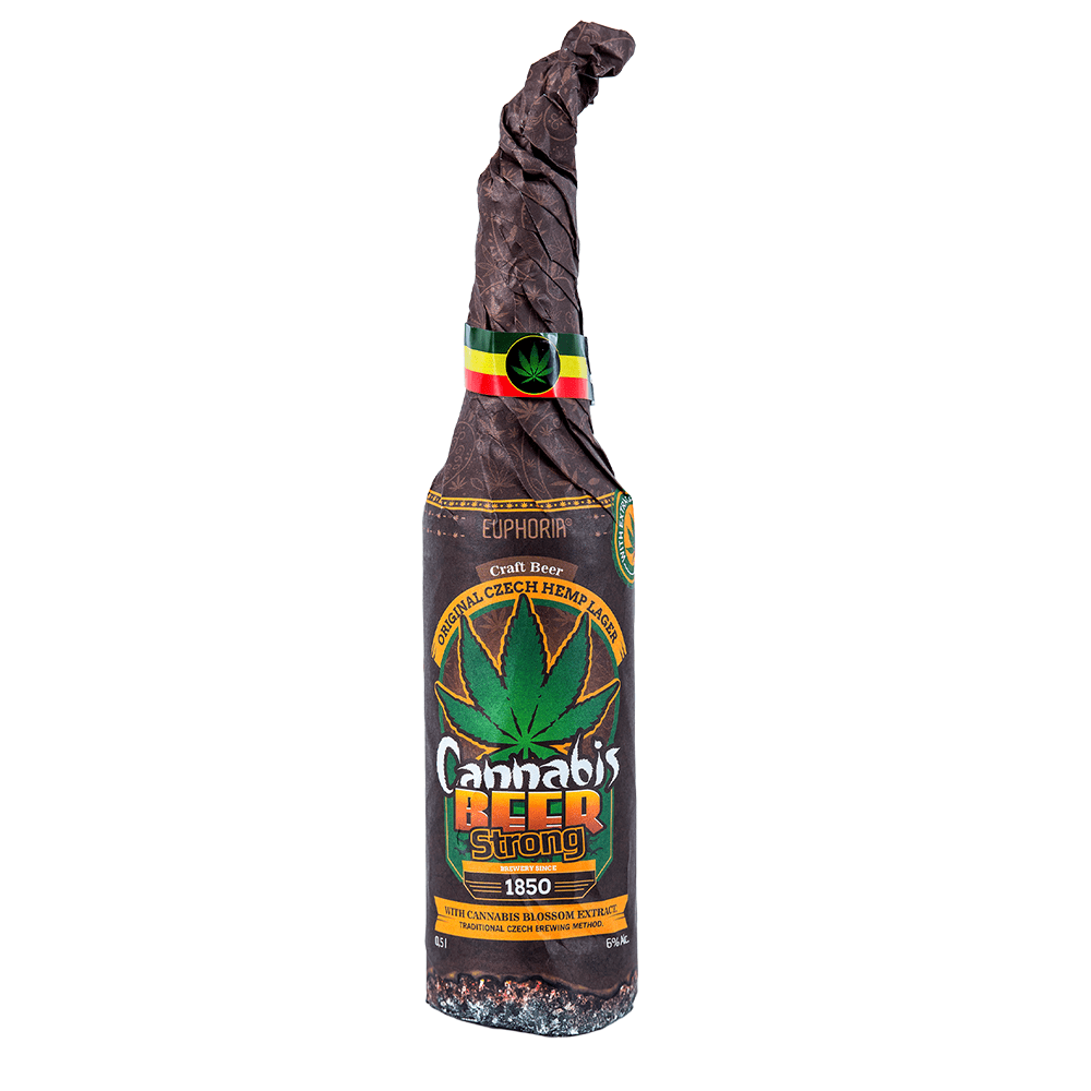Bere artizanala cu extract de flori de canepa, Strong 500 ml- Euphoria