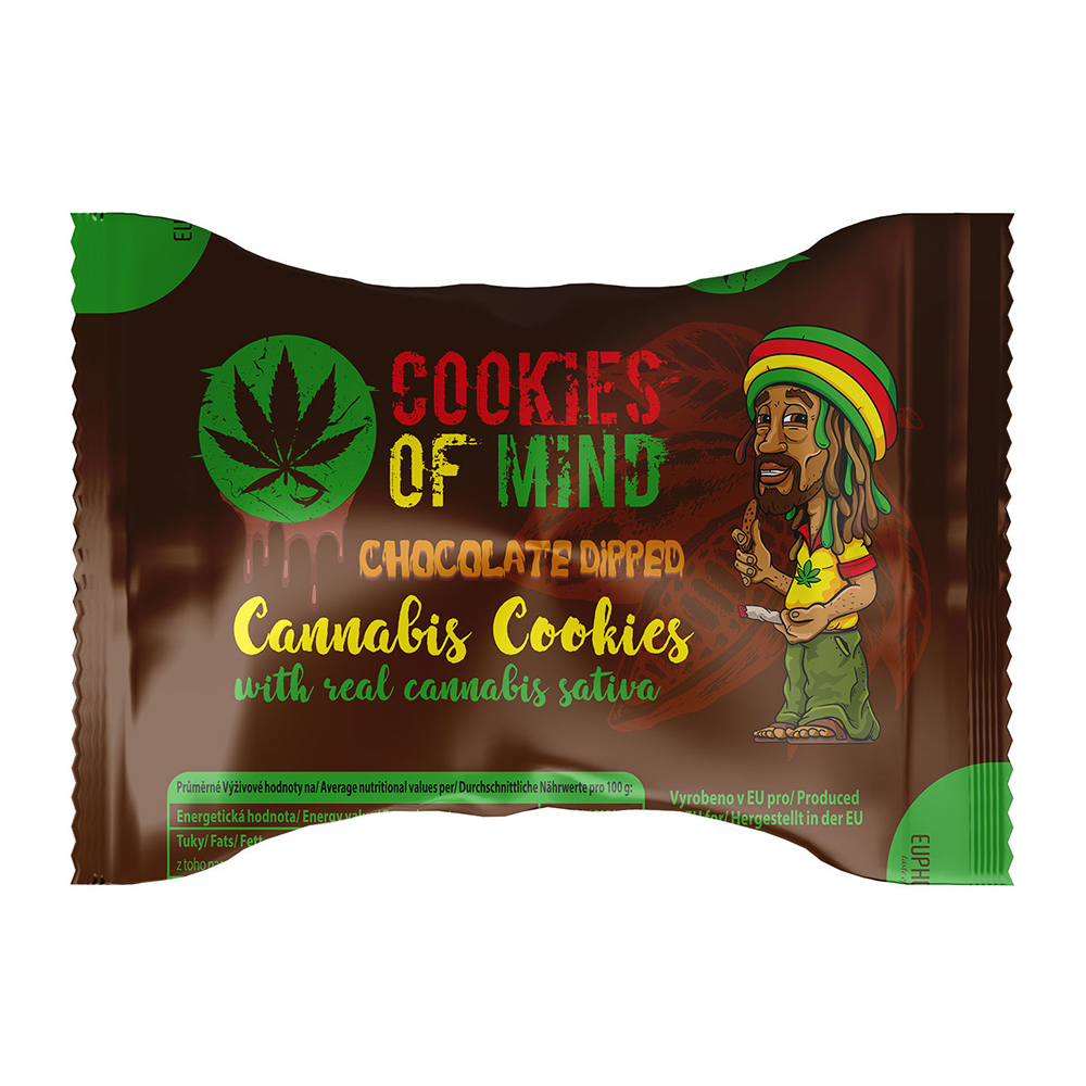 Biscuiti Cookies of Mind Chocolate, 58g