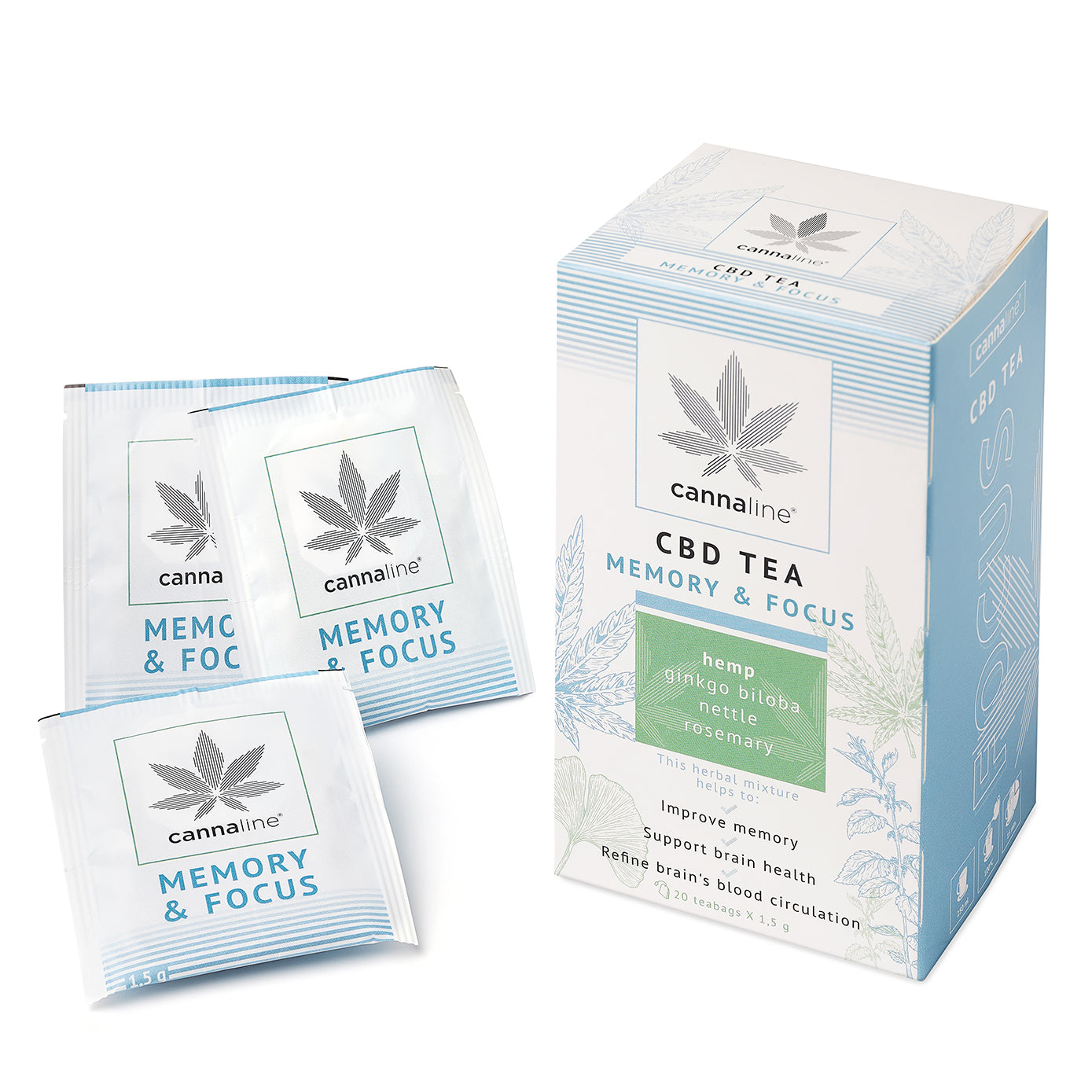 Ceai cu Cannabidiol Memory & Focus