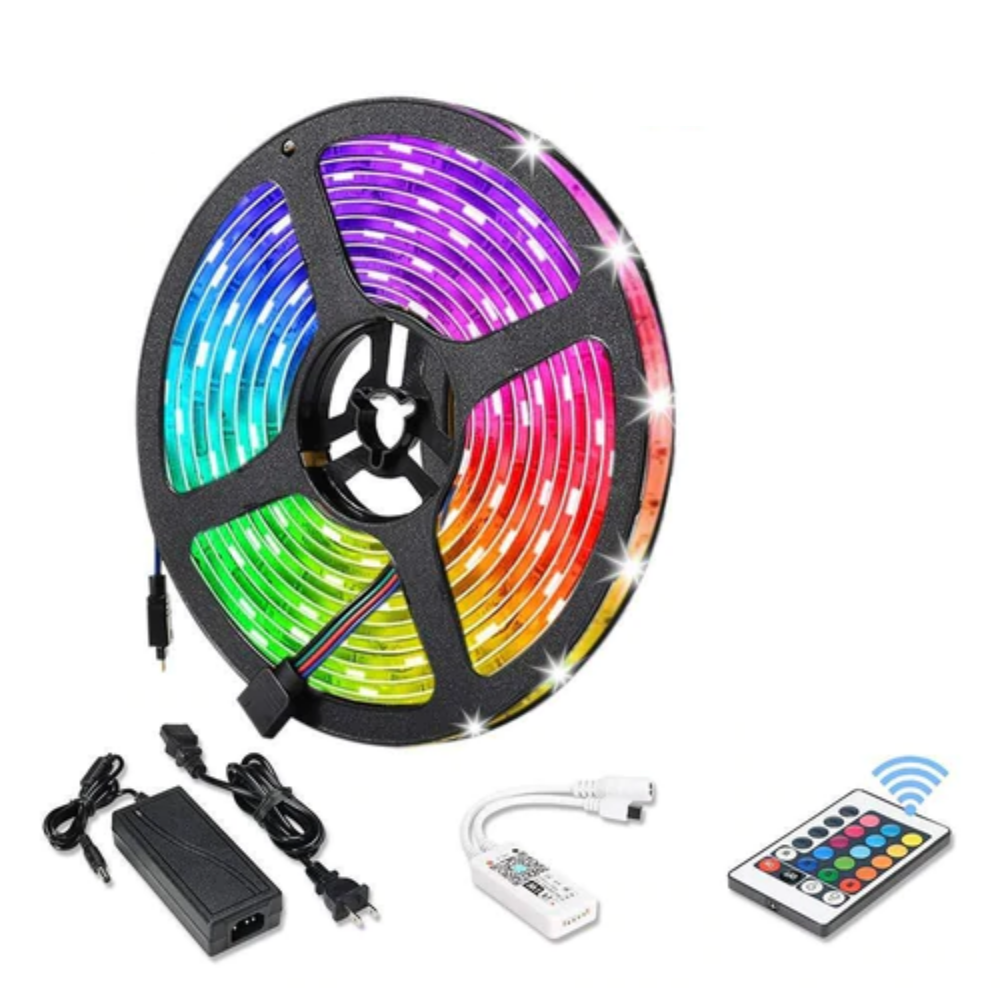 Set 2 x Banda LED RGB 5m pentru exteriorr Relight 65-RGB10-BT