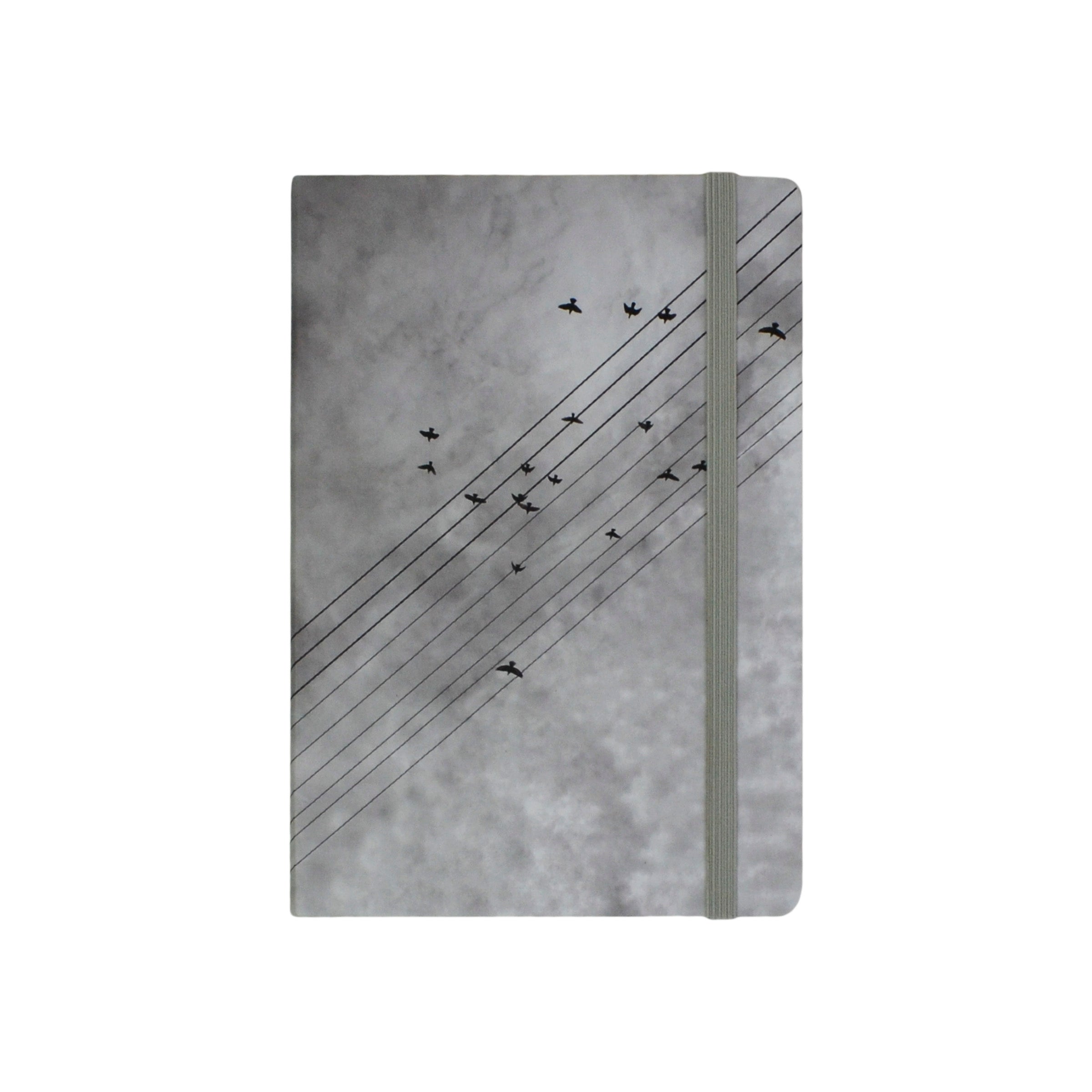 Agenda A5 nedatata cu motiv City Life
