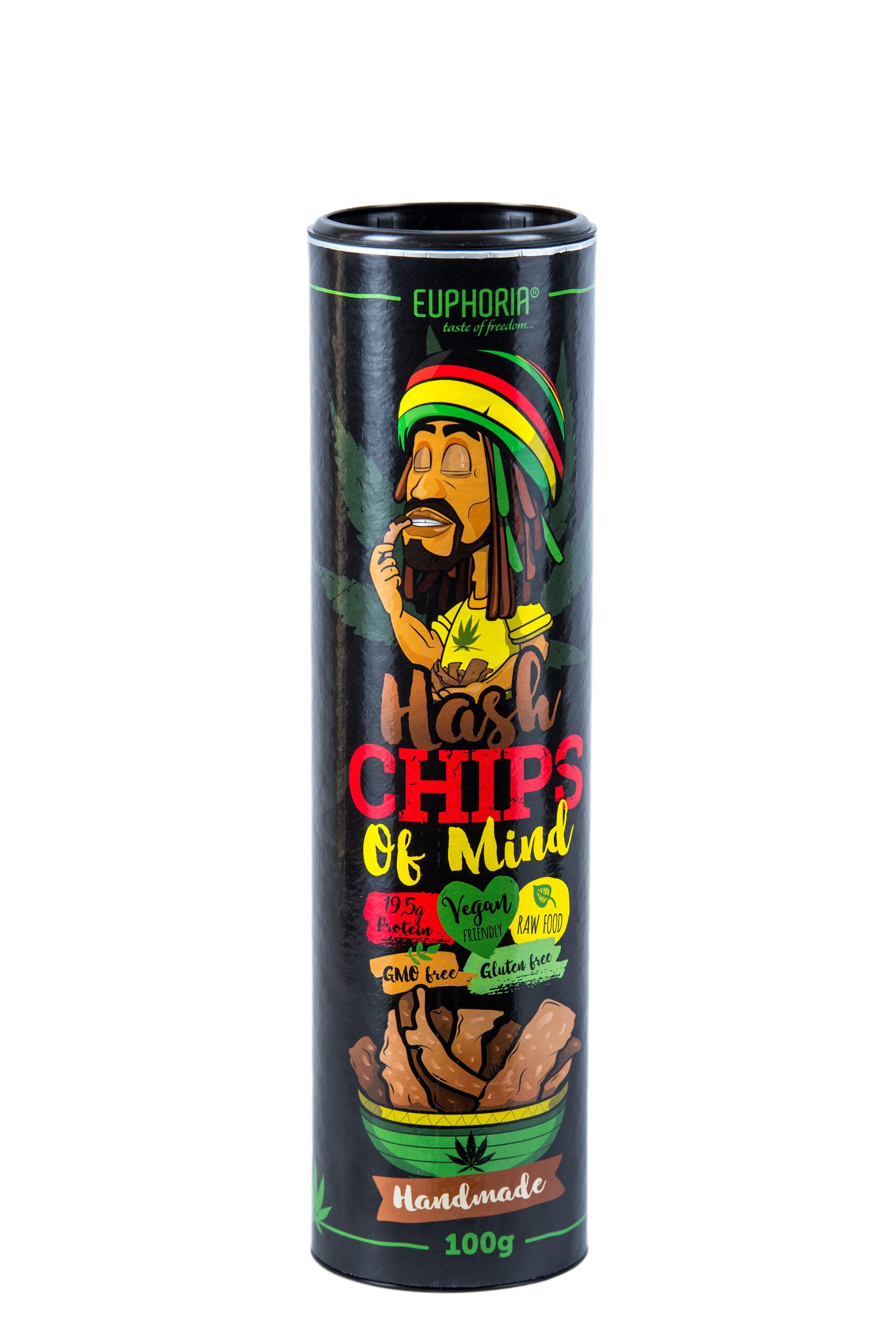 Chipsuri cu Seminte de Canepa Euphoria Chips of Mind, 100g