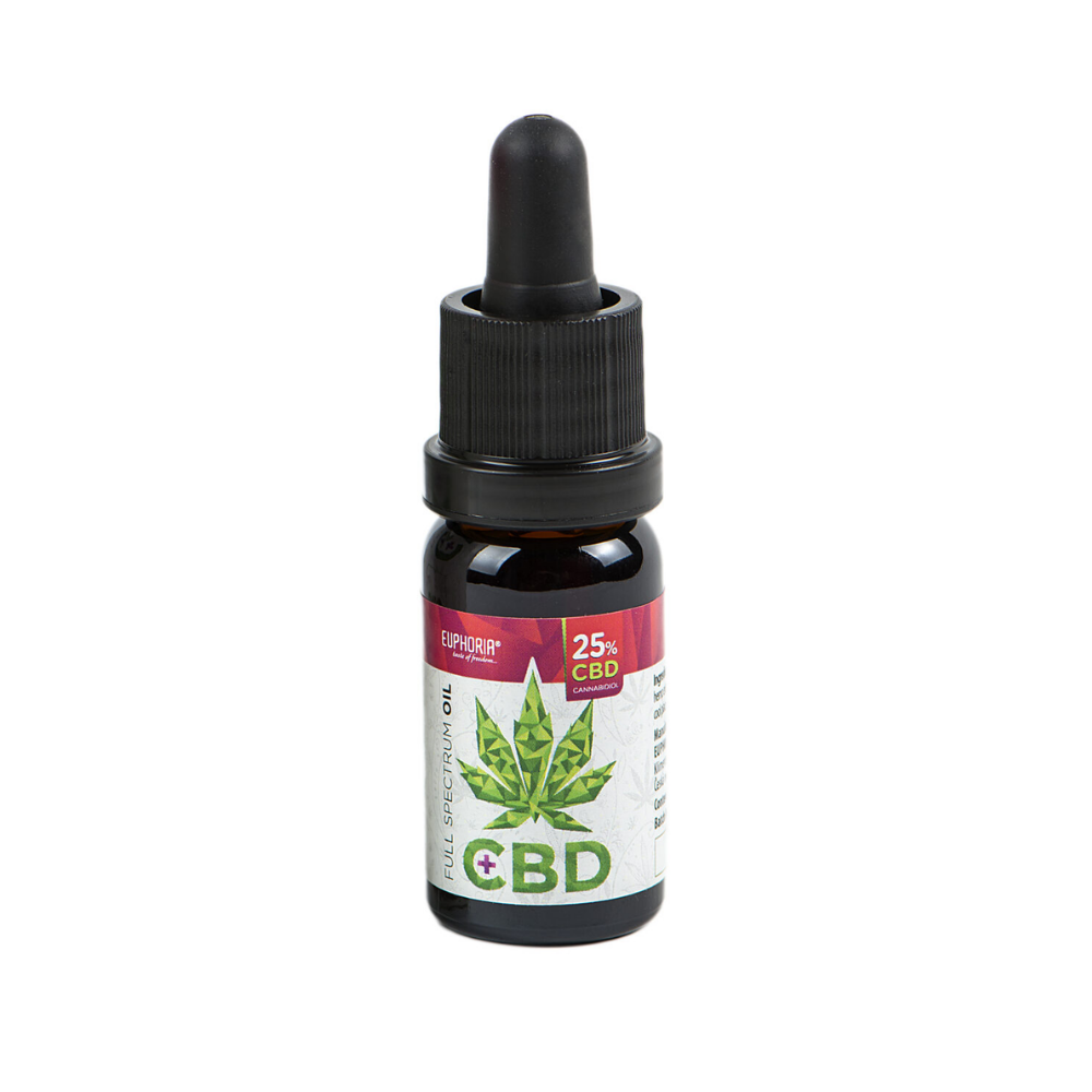 Euphoria Ulei Canabidiol 25% 10ml Full Spectrum